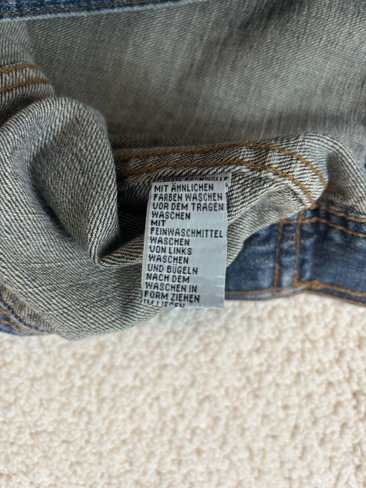 Vintage SAVVY (German Clothing Brand) Vintage Denim Jacket Size US M / EU 48-50 / 2 - 4 Thumbnail