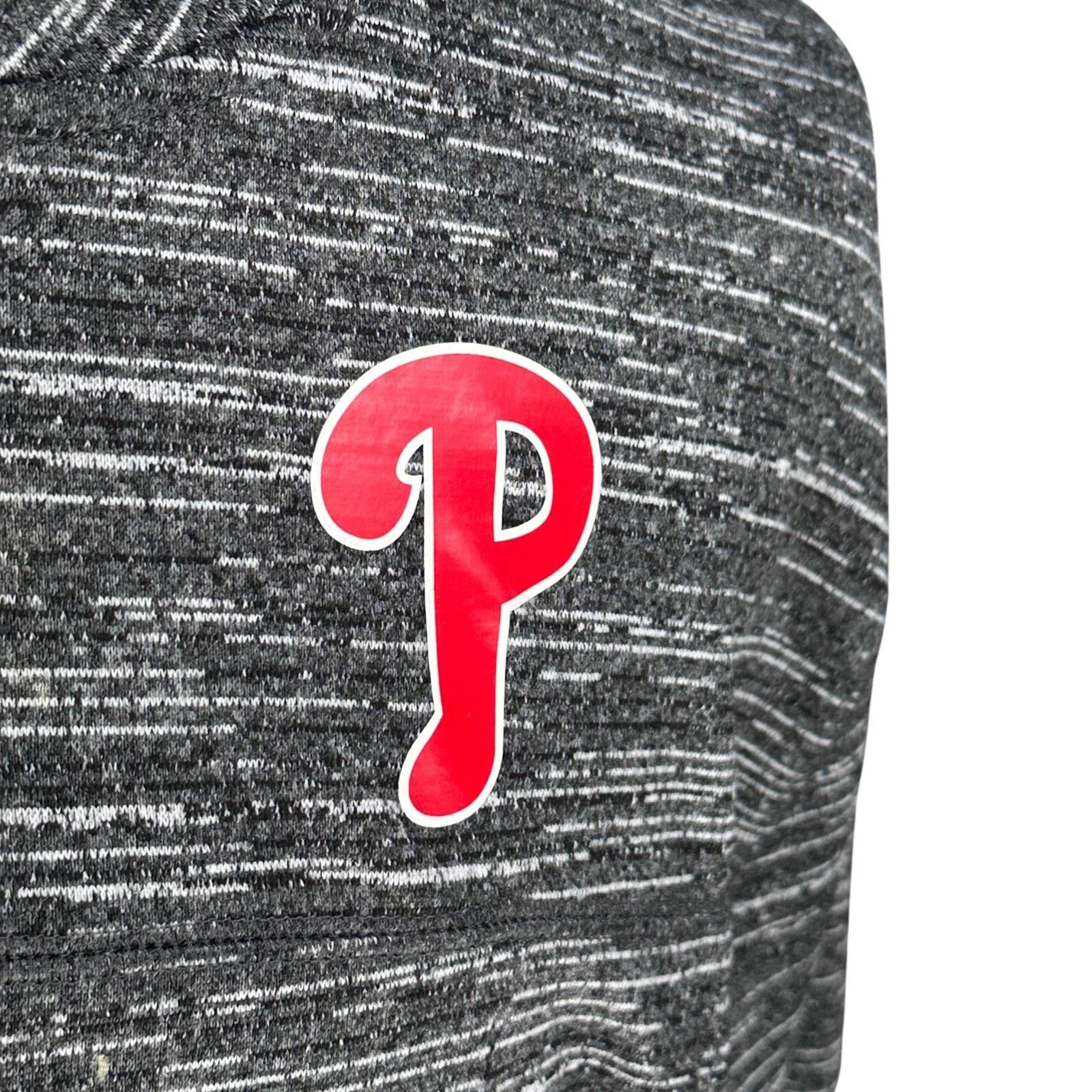 Majestic Majestic Philadelphia Sweatshirt Men’s XXL Heather Gray Size US XXL / EU 58 / 5 - 3 Thumbnail