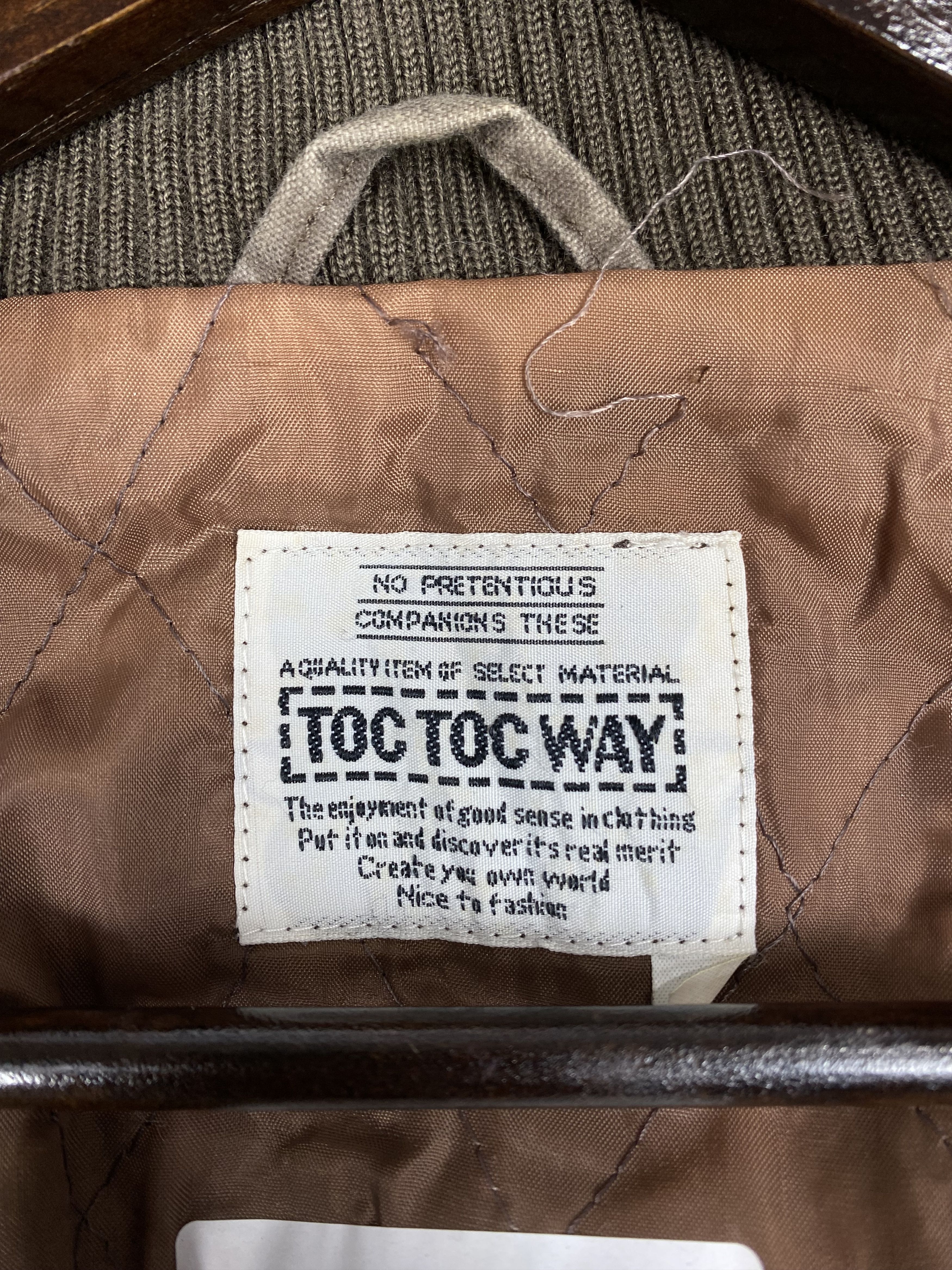 Japanese Brand Vintage Toc Toc Way Jacket DJ0612 Size US L / EU 52-54 / 3 - 9 Thumbnail