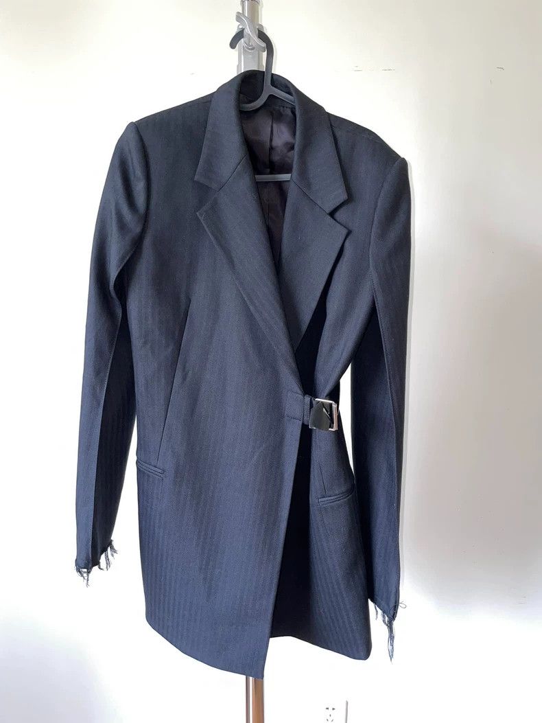 HELMUT LANG size2 belted blazer