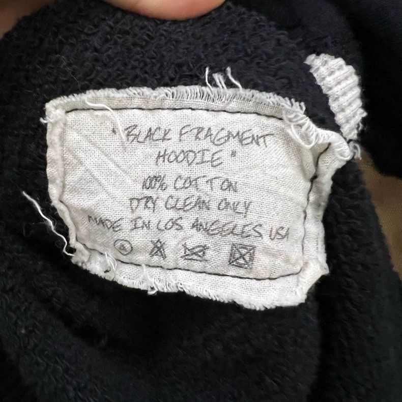 Greg Lauren greg lauren Black patchwork hoodie 2506-Nextarrow Size US M / EU 48-50 / 2 - 3 Thumbnail