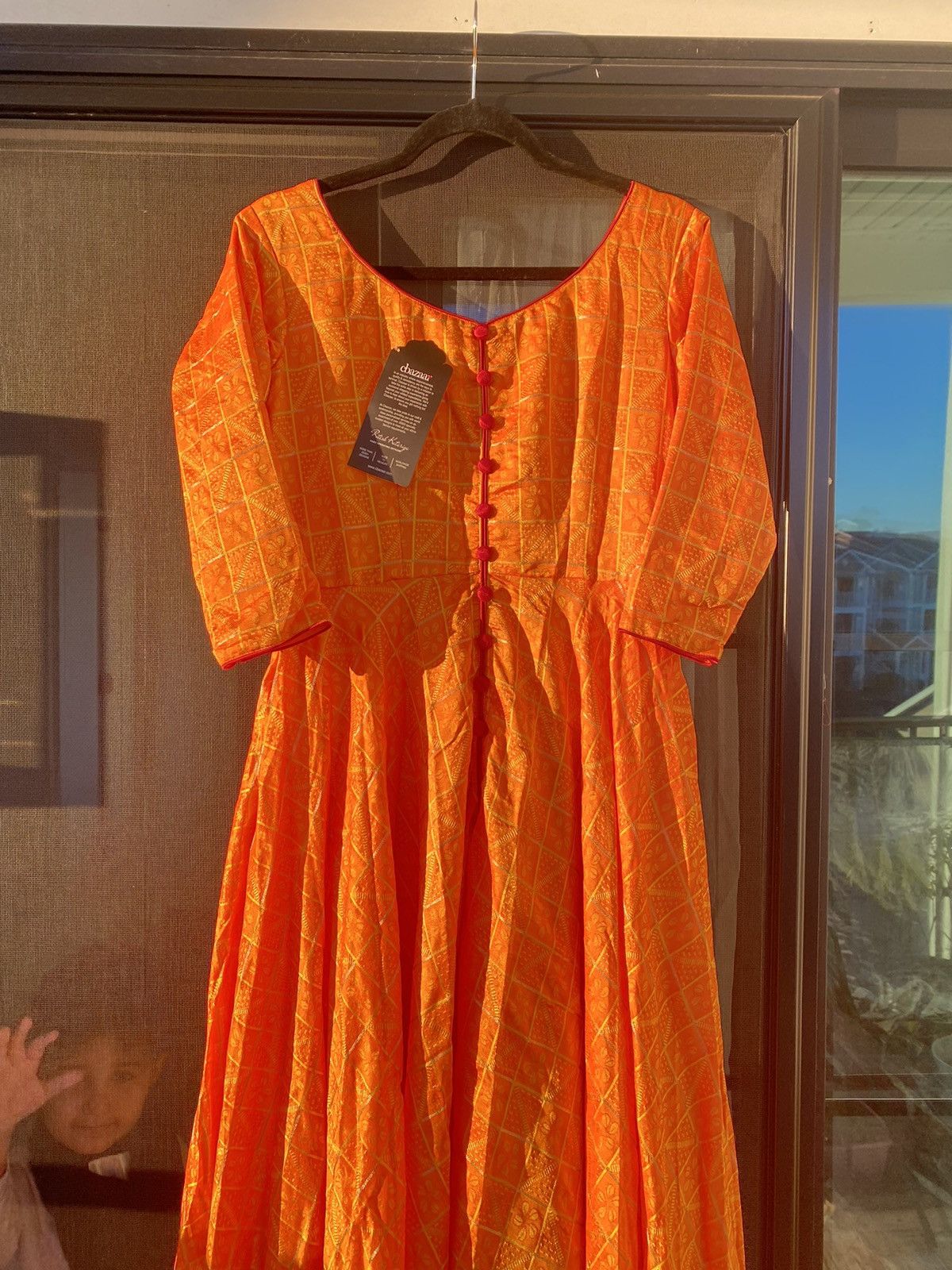 Other Pakistani High Low Anarkali Gown Partywear Wedding New Dress Size S / US 4 / IT 40 - 4 Thumbnail