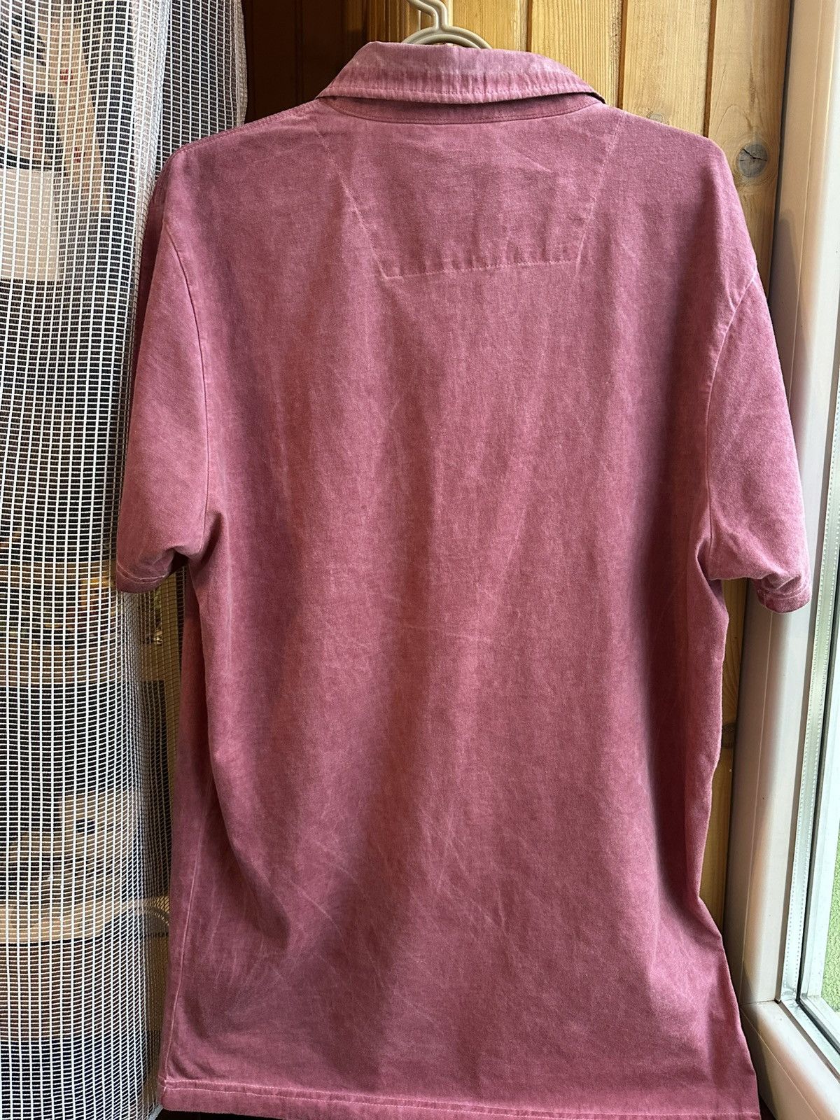 Hugo Boss Vintage HUGO BOSS Retro Poli Mens T-Shirt Wash Pink Cotton Size US XL / EU 56 / 4 - 4 Thumbnail