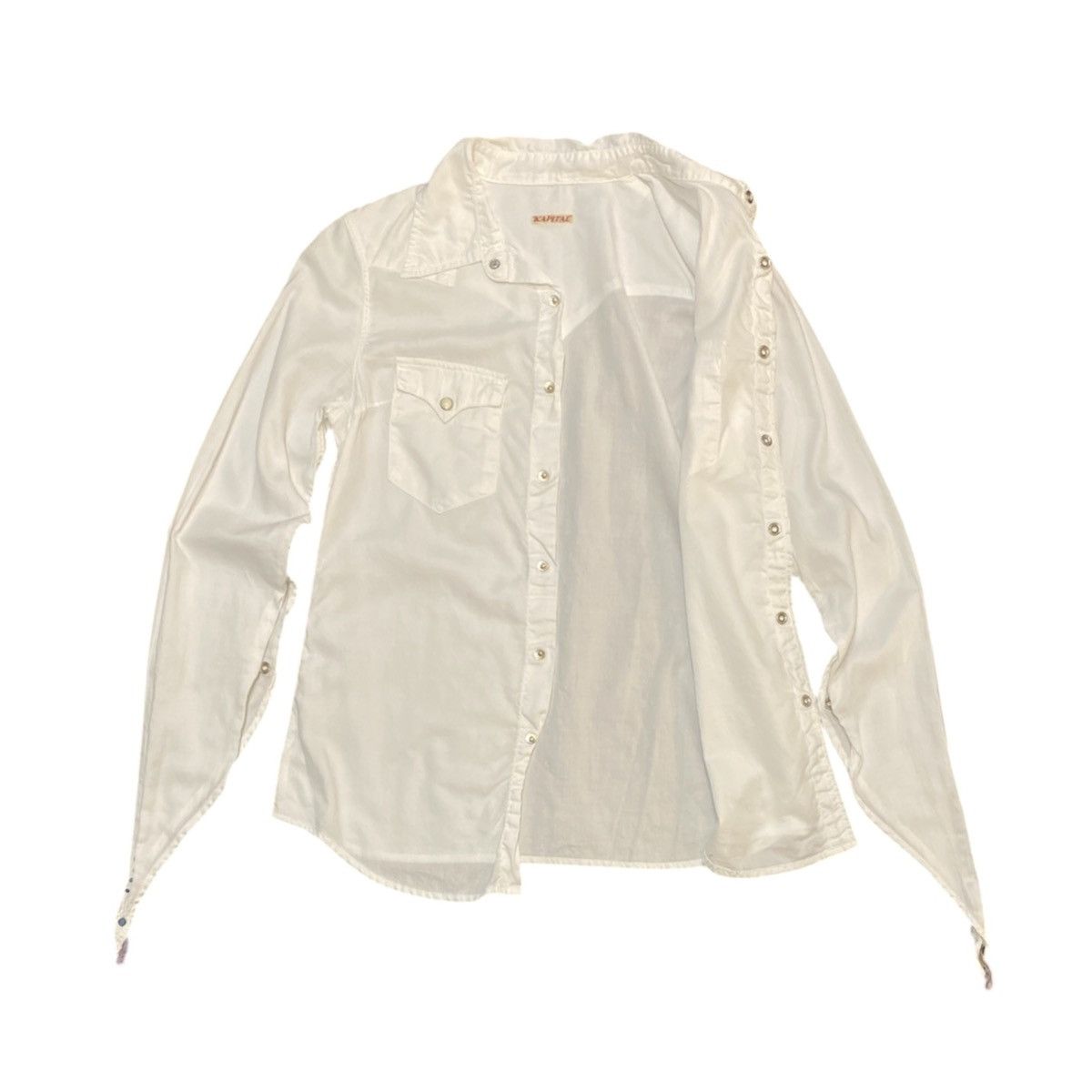 Kapital Kapital Cowboy Western Long Sleeve Shirt Size XS / US 0-2 / IT 36-38 - 2 Thumbnail