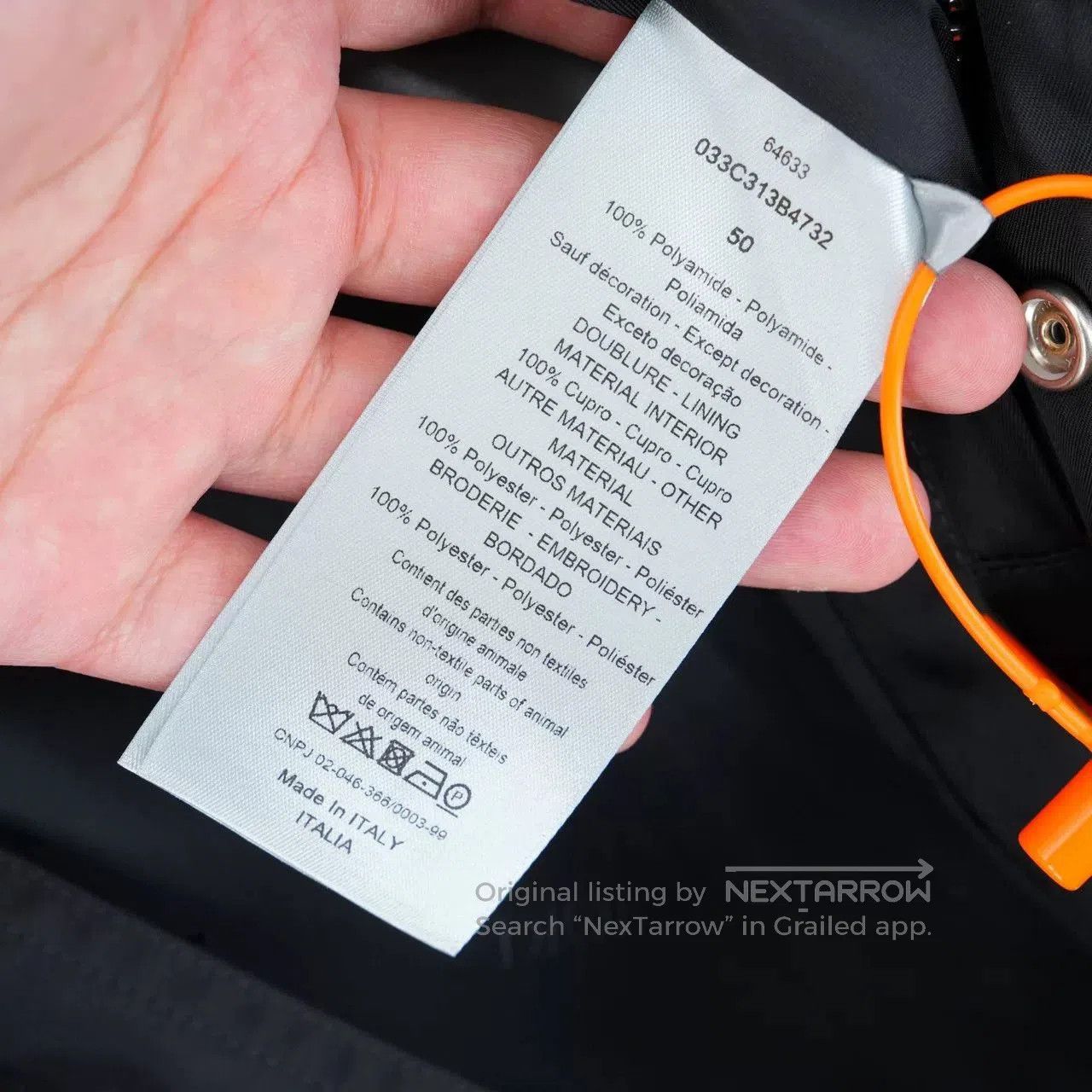 Dior dior nylon parka with embroidered logo. Size US L / EU 52-54 / 3 - 6 Thumbnail
