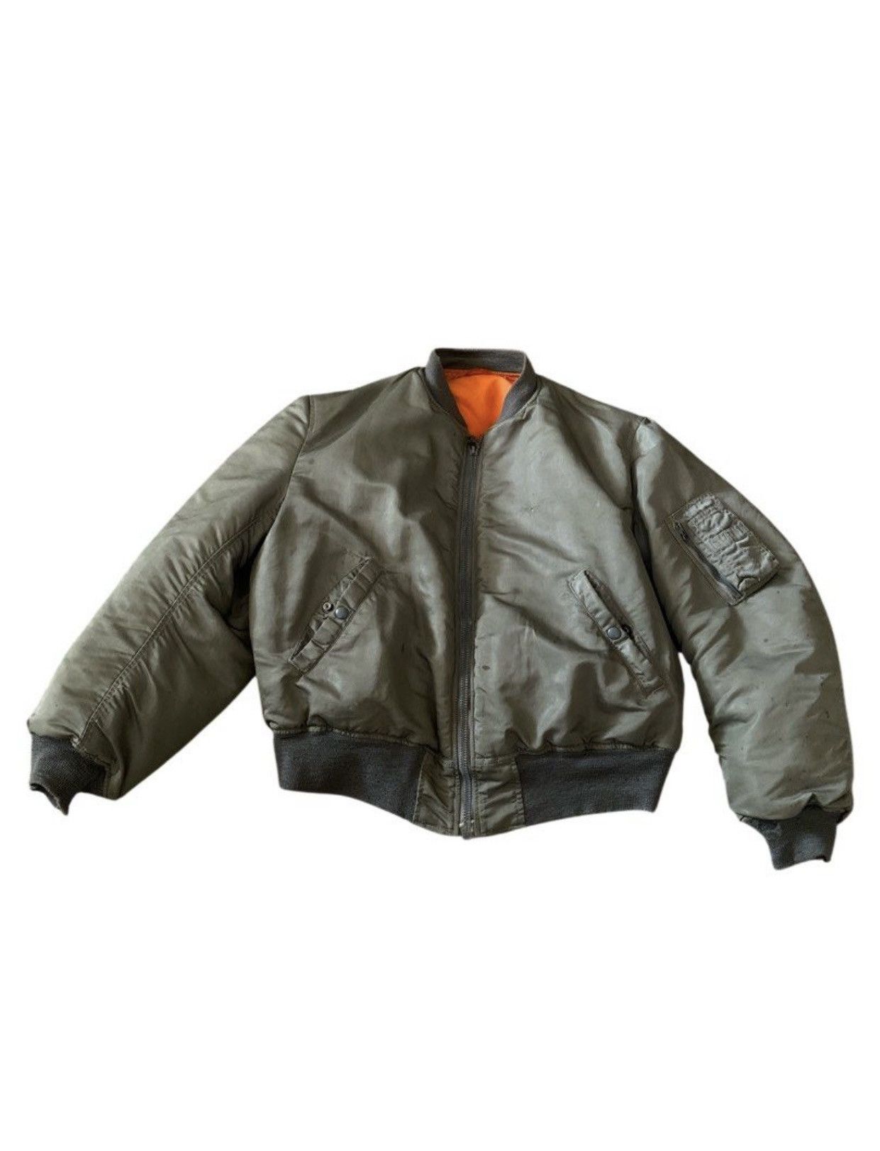 Other 1960s MA-1 Skyline Clothing Corp Full Crown Zippers Size US L / EU 52-54 / 3 - 3 Thumbnail