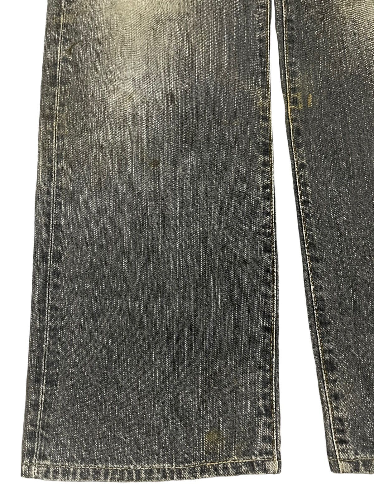 Edwin Vintage Edwin 503 Blue Wash Style Distress Jeans Size US 32 / EU 48 - 5 Thumbnail