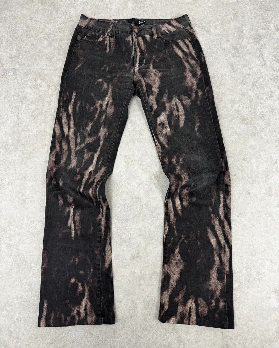 Just Cavalli AW2011 Cavalli Black Shadows Slim Faded Pants Size US 30 / EU 46 - 1 Thumbnail