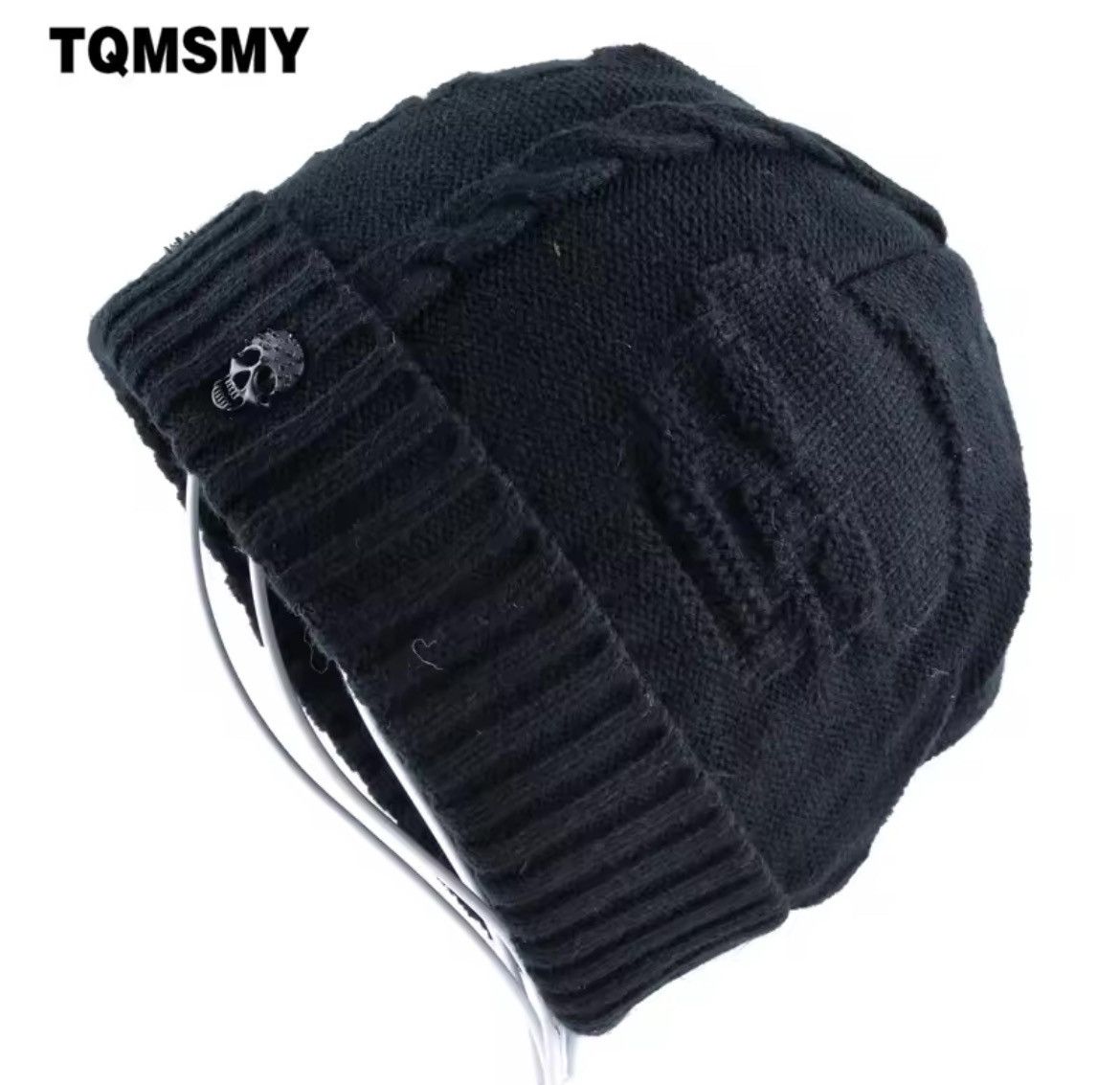 Japanese Brand Hip-hop Skull Pattern Beanie Size ONE SIZE - 2 Thumbnail