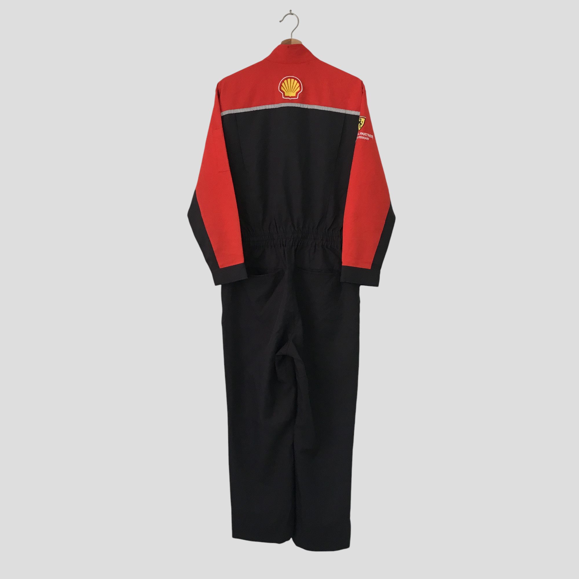 Ferrari Vintage Shell Uniform Coveralls Ferarri Racing Car Motor Oil Size US M / EU 48-50 / 2 - 2 Thumbnail