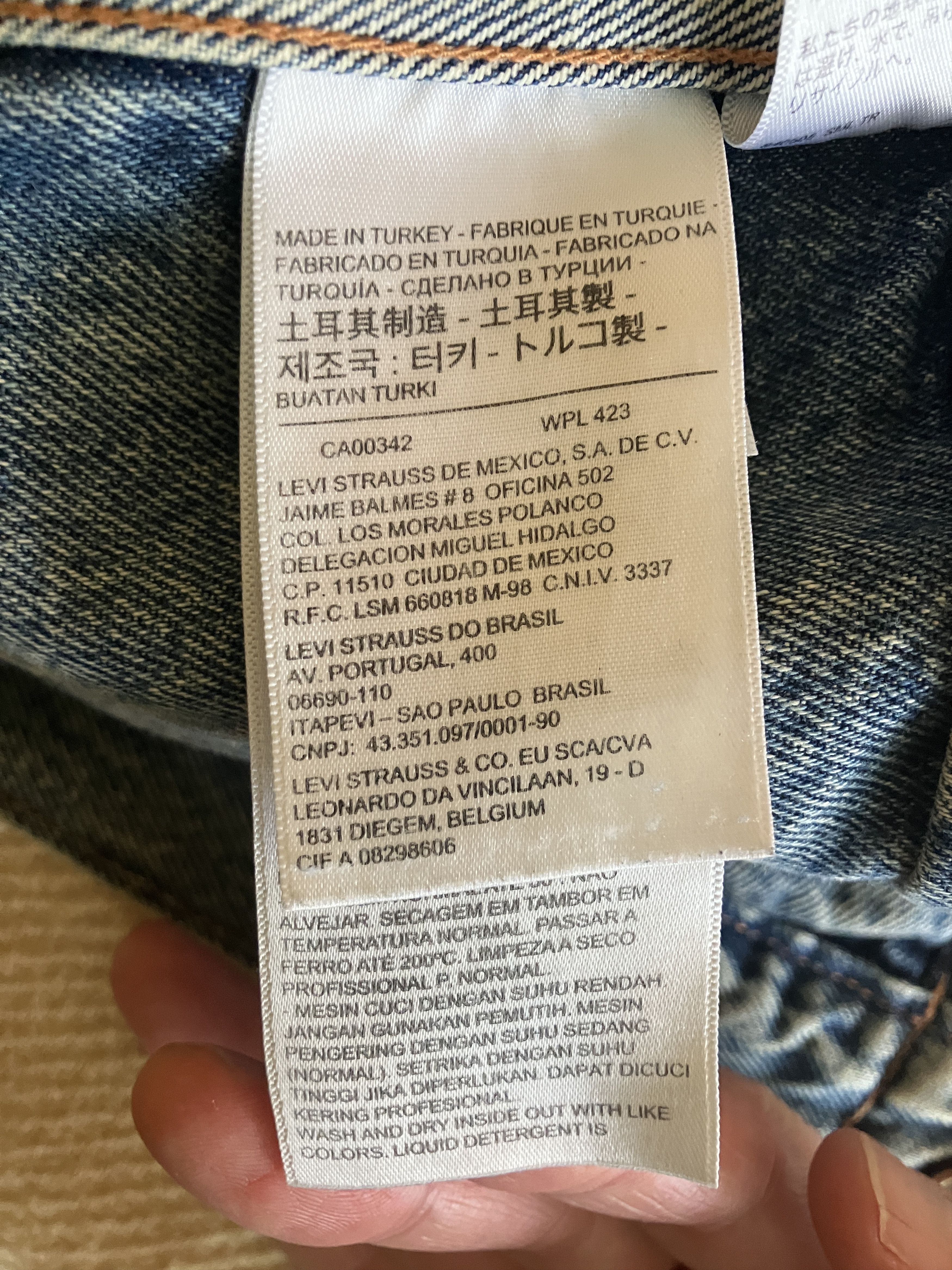 Levi's Made & Crafted Levi's Made & Crafted Pleated Denim Jean Jacket Size US L / EU 52-54 / 3 - 7 Thumbnail