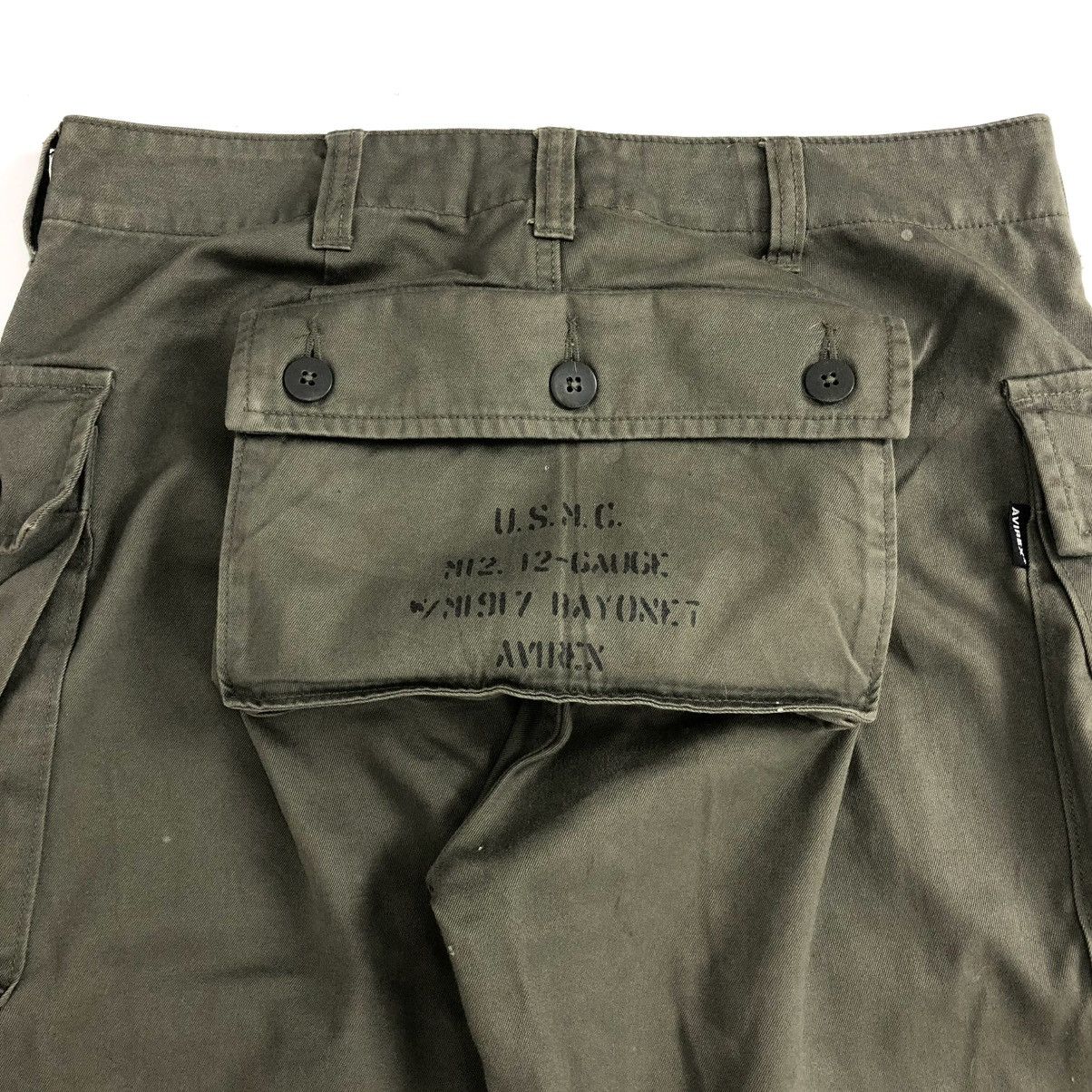 Avirex 🇺🇸Vintage Avirex Monkey Military OG USMC Cargo Pants Size US 31 - 3 Thumbnail