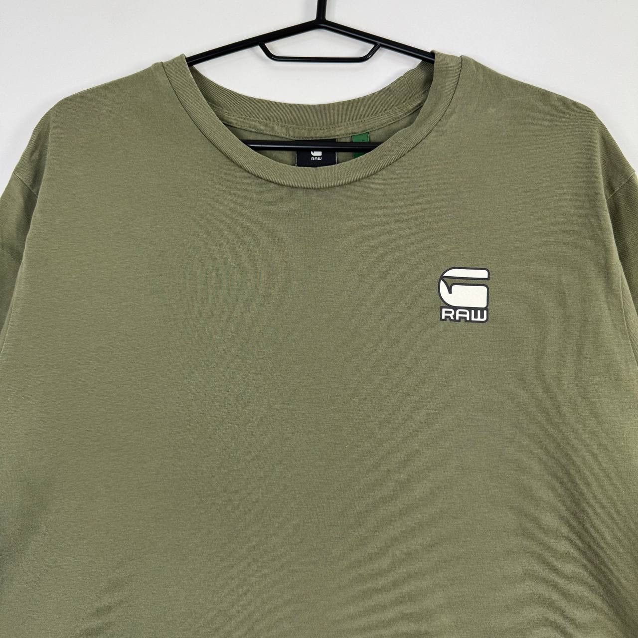 G-Star G-Star RAW Logo T-Shirt Green Minimal Graphic Tee Casual M Size US M / EU 48-50 / 2 - 2 Thumbnail