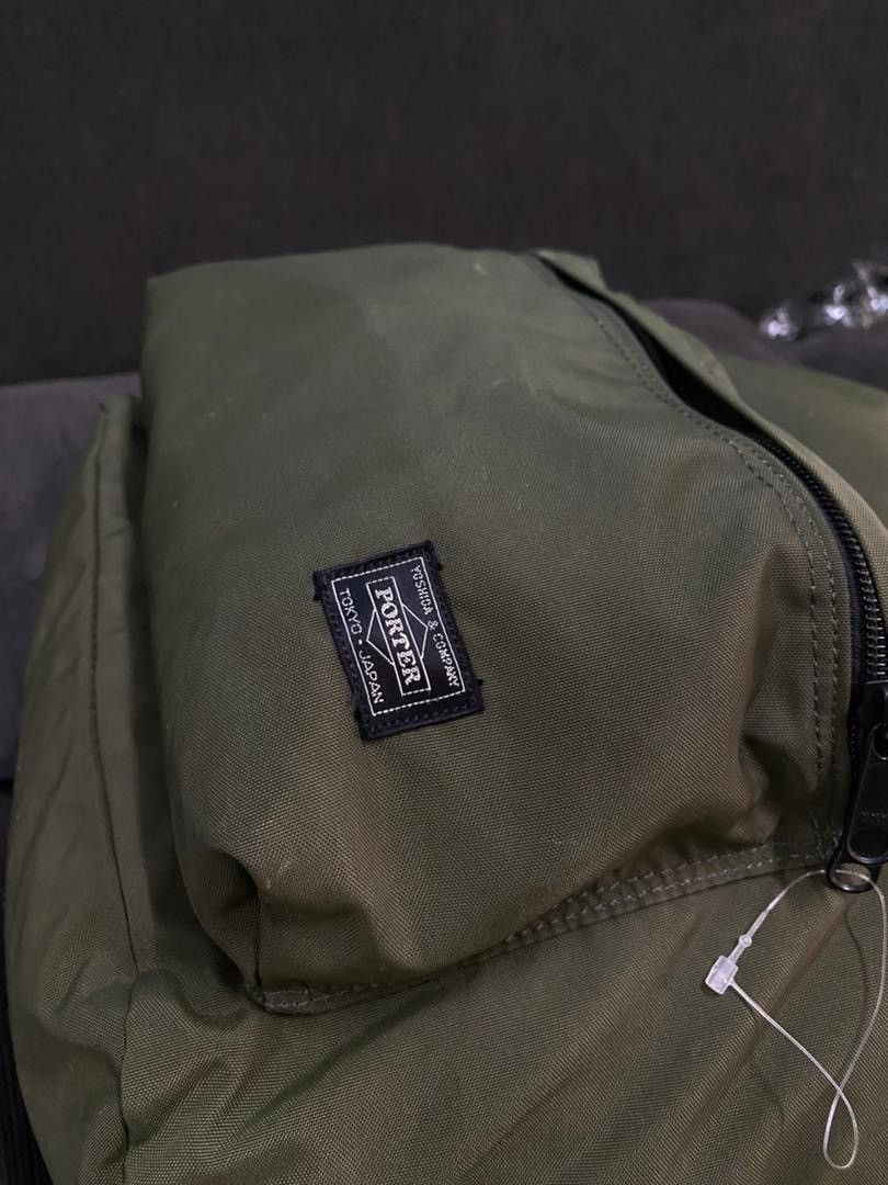 Porter Authentic Porter Yoshida Army Color Backpack Hiking Size ONE SIZE - 4 Thumbnail
