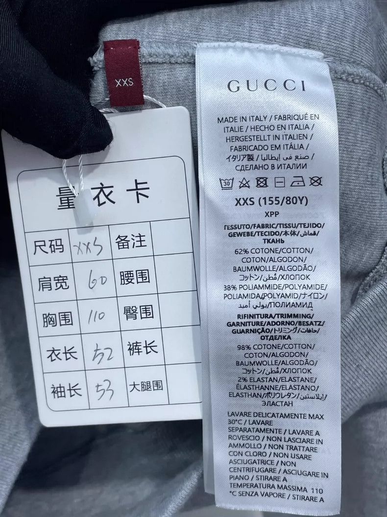 Gucci Gucci New gray zipper hooded sweatshirt 2504-Nextarrow Size US XXS / EU 40 - 6 Thumbnail