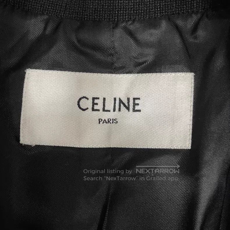 Celine Celine Big C Letter Logo College Style Baseball Jacket i Size US M / EU 48-50 / 2 - 4 Thumbnail