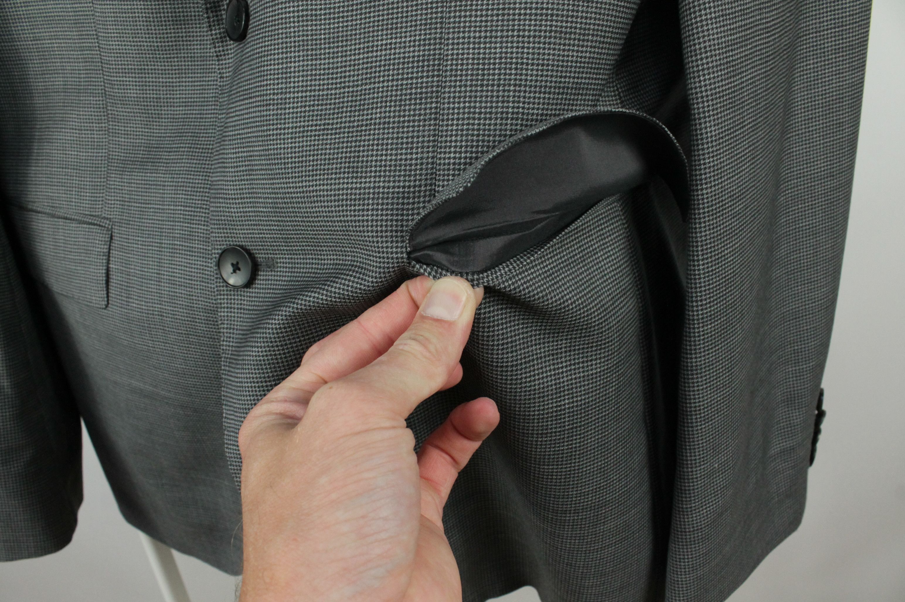 Hugo Boss Hugo Boss Jeckson Regular Fit Gray Wool Blazer Jacket Size US M / EU 48-50 / 2 - 5 Thumbnail