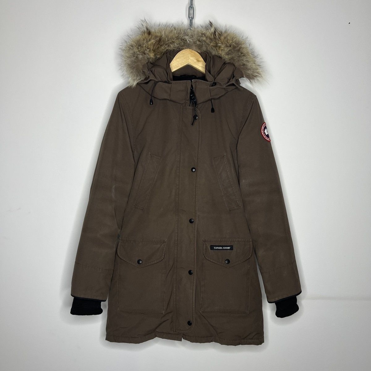 Canada Goose Canada Goose Trillium Parka winter down jacket hood Coyote Size S / US 4 / IT 40 - 1 Thumbnail