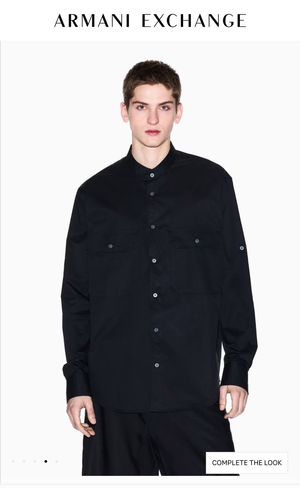 Armani Exchange 🇺🇸 Y2K Armani Exchange Linen Luxury Shirt Retro Hype Rare Size US XL / EU 56 / 4 - 4 Thumbnail