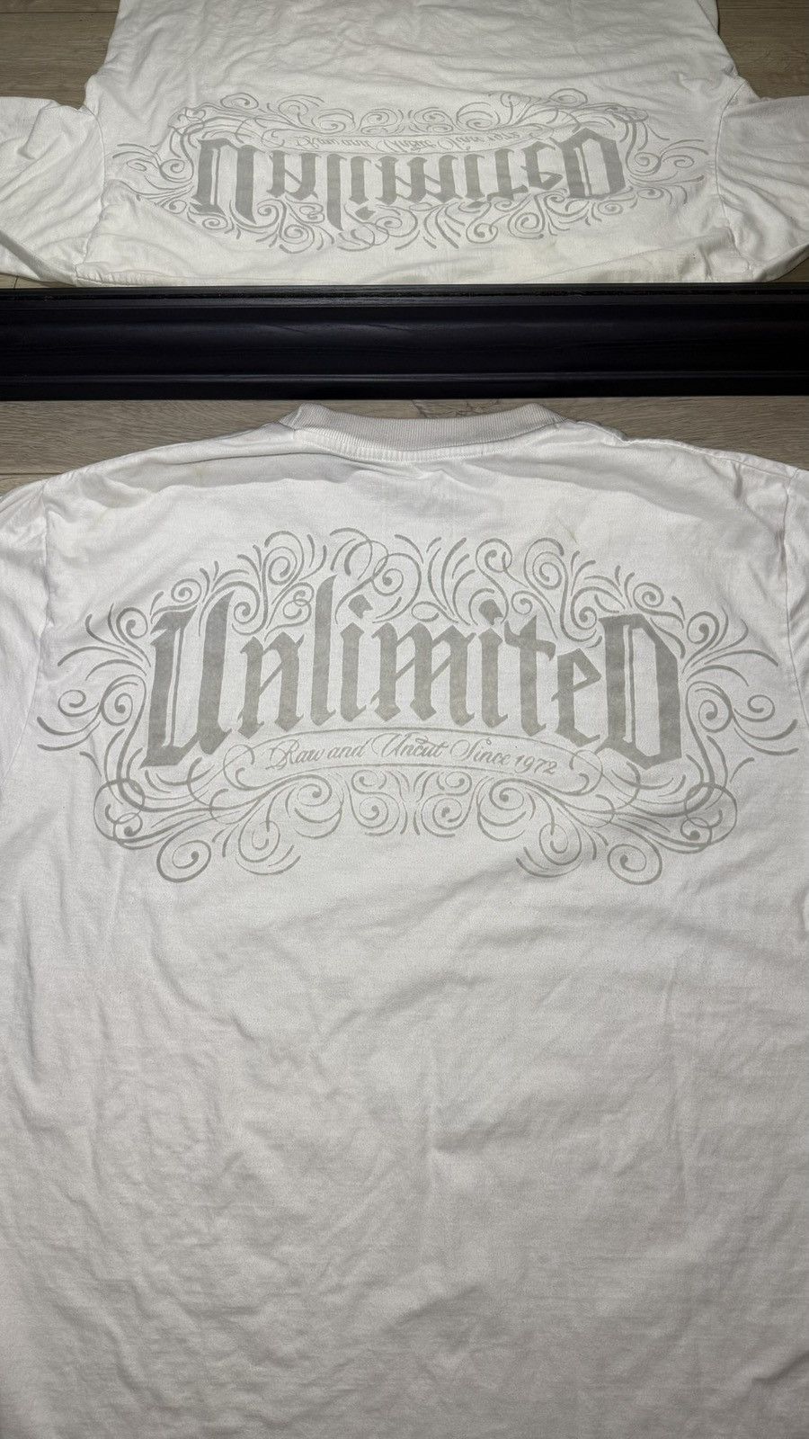 Ecko Unltd. Y2K 2000s Ecko Unltd Old English SpellOut Rhinestone Shirt Size US XXL / EU 58 / 5 - 2 Thumbnail