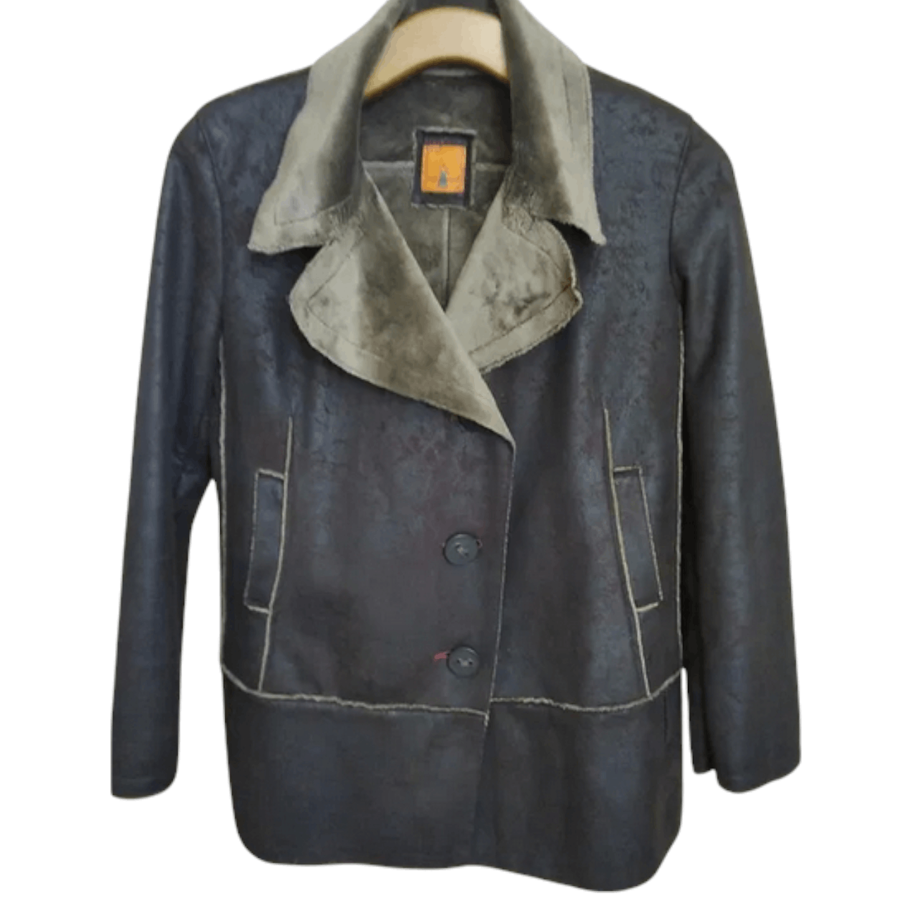 Cop Copine brown coat sz 40