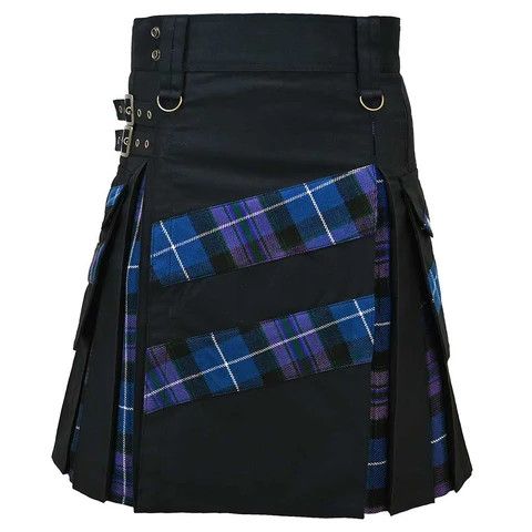 Other Modern Hybrid Kilt Tartan Pride of Scotland Cross Stripes Size US 30 / EU 46 - 1 Thumbnail