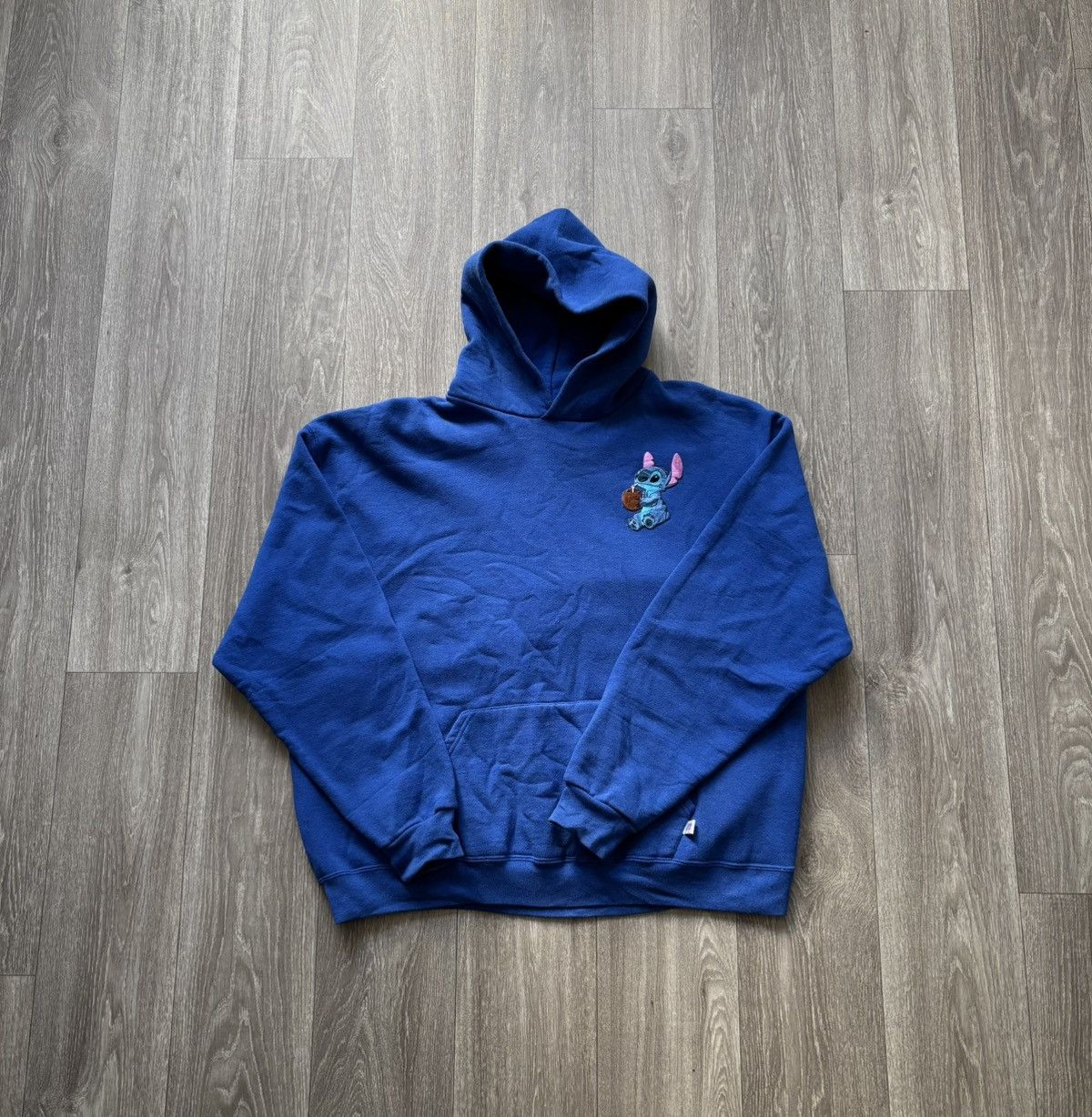Russell Athletic Vintage Y2K Russell Athletic Blue Hoodie Size US XL / EU 56 / 4 - 1 Thumbnail