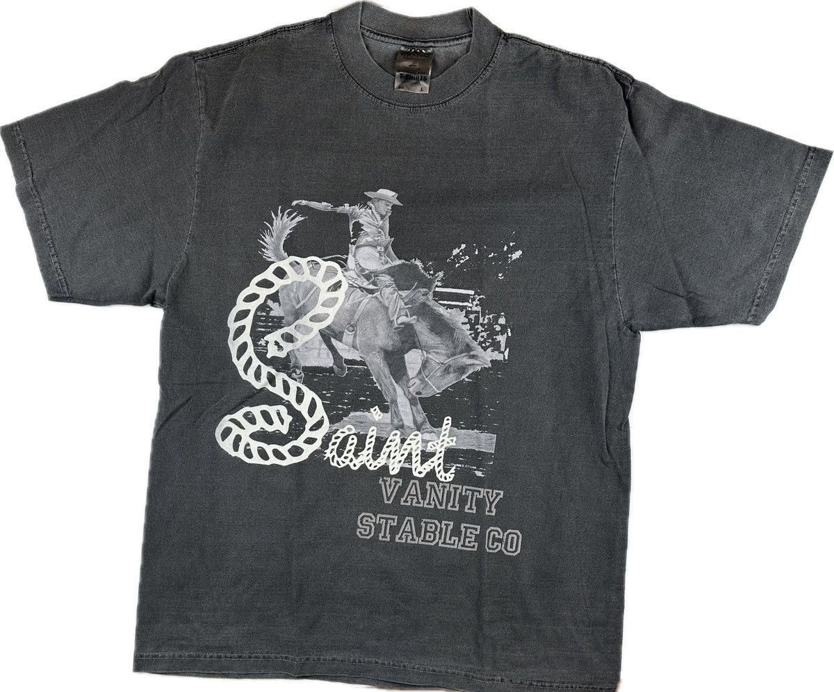 Vintage Saint Vanity Stable T-shirt Size US L / EU 52-54 / 3 - 1 Thumbnail