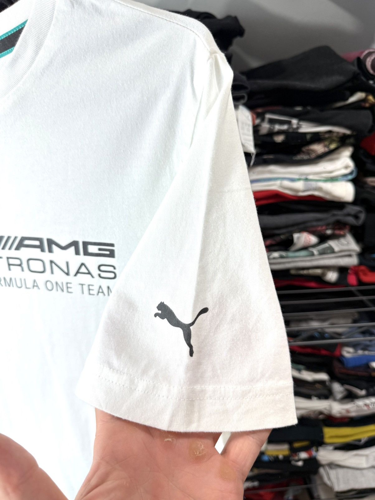 Puma Vintage Puma Mercedes Benz Amg Racing T Shirt Size US M / EU 48-50 / 2 - 3 Thumbnail