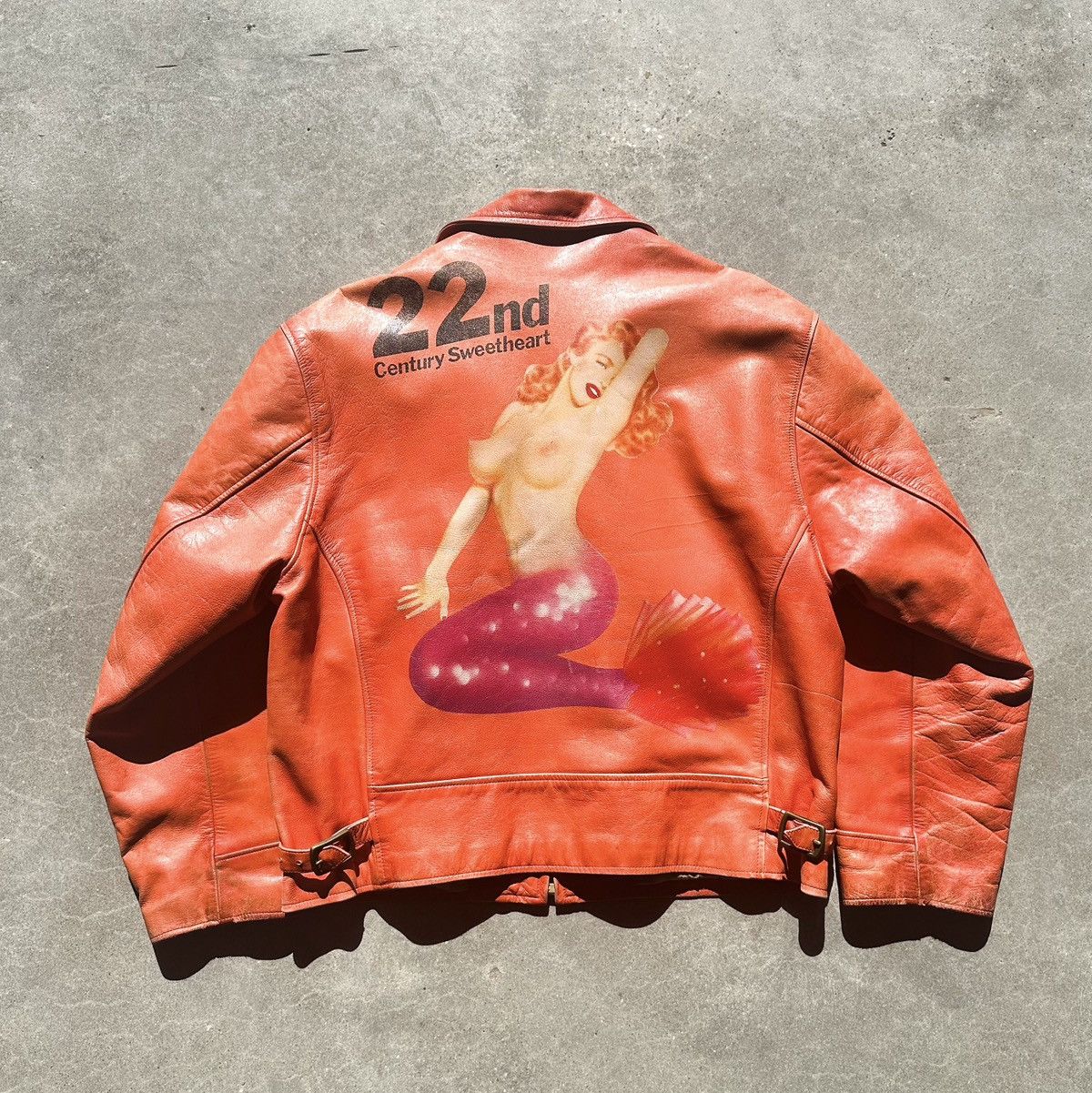Yohji Yamamoto 23rd Century Sweetheart Mermaid Leather