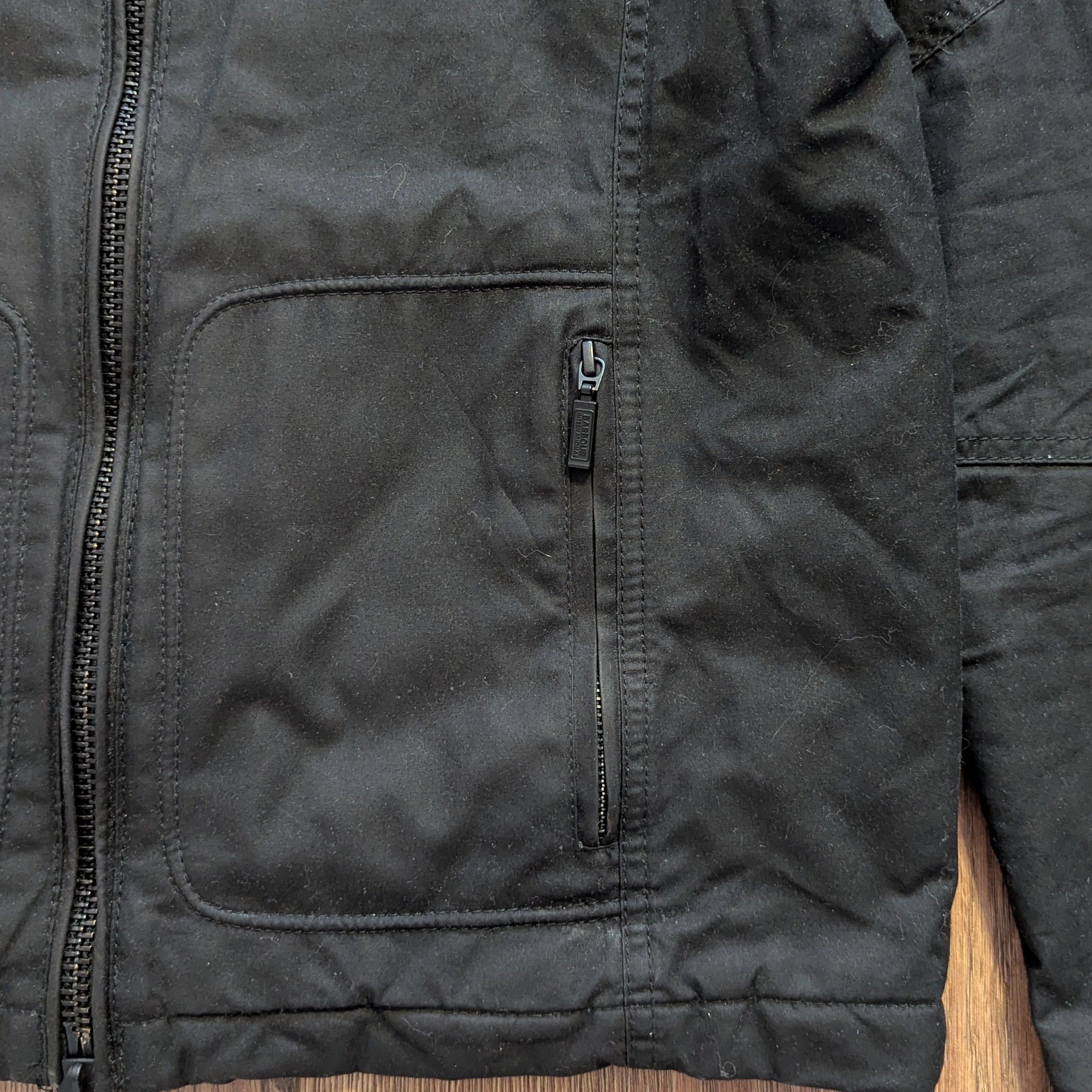 Barbour Barbour Winter Track International Wax Jacket Motorcycle Size US M / EU 48-50 / 2 - 5 Thumbnail