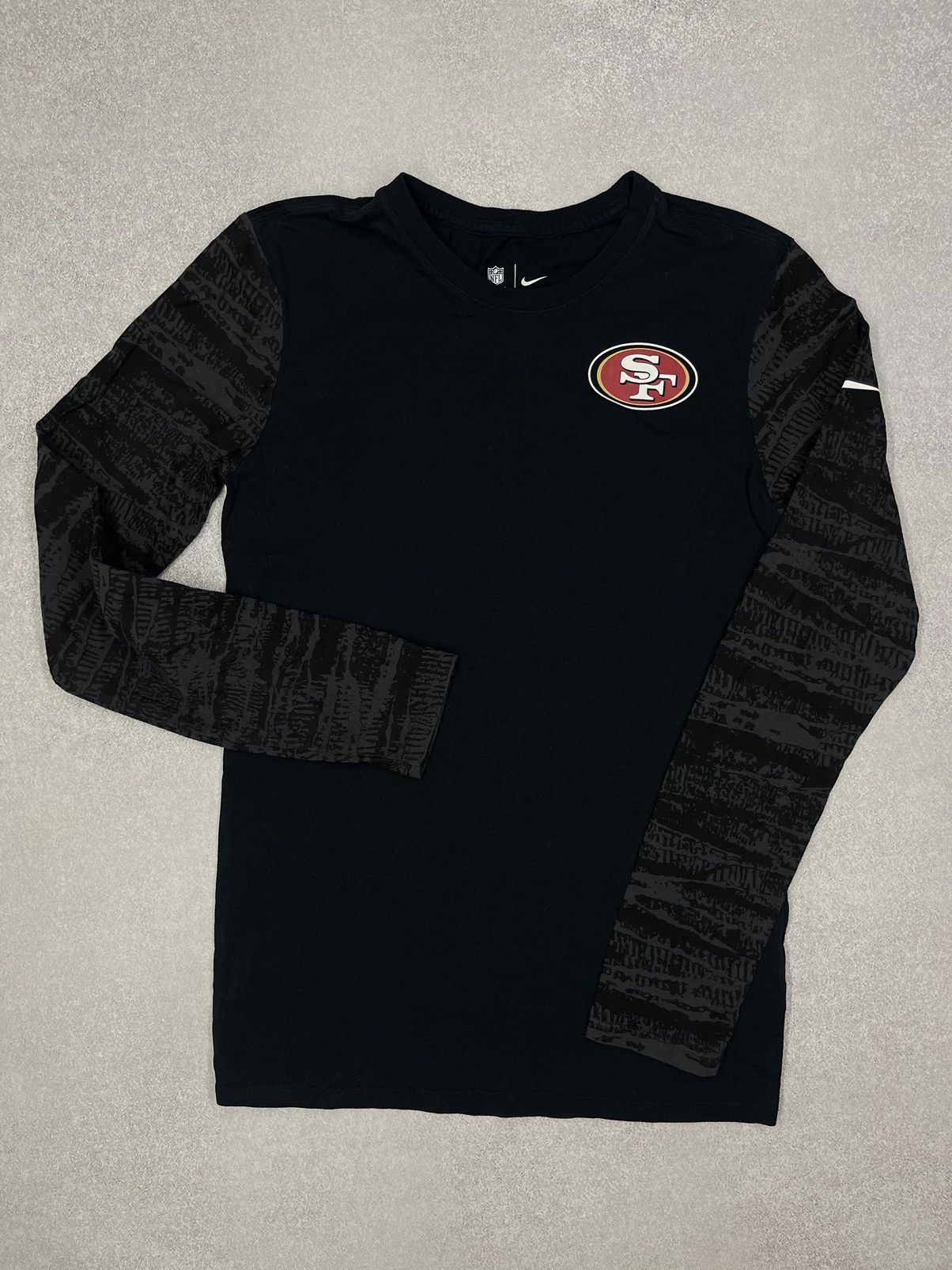 Nike Nike NFL SF San Francisco Black Longsleeve Soccer Jersey Size US S / EU 44-46 / 1 - 2 Thumbnail