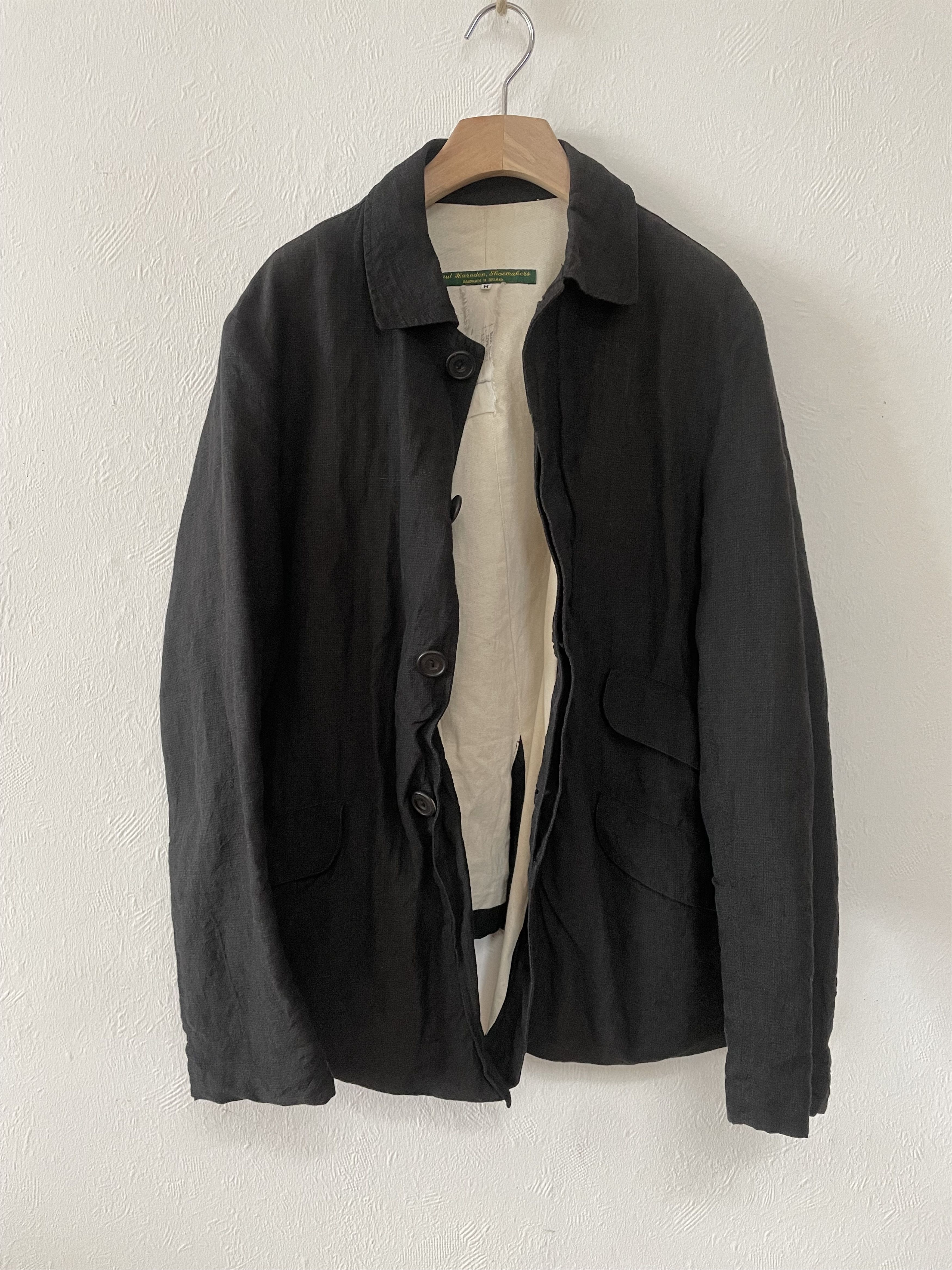 image of Paul Harnden Shoemakers Short Mac in Black, Men's (Size Medium)