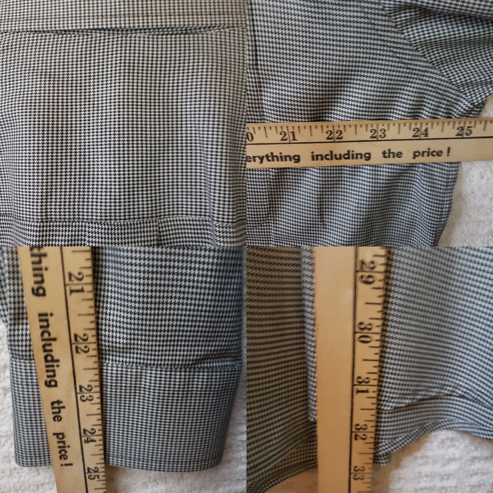 Jos. A. Bank Jos A Bank Mens L Grey Herringbone Dress Shirt 100% Cotton Traveler’s Collection Size 42R - 9 Thumbnail