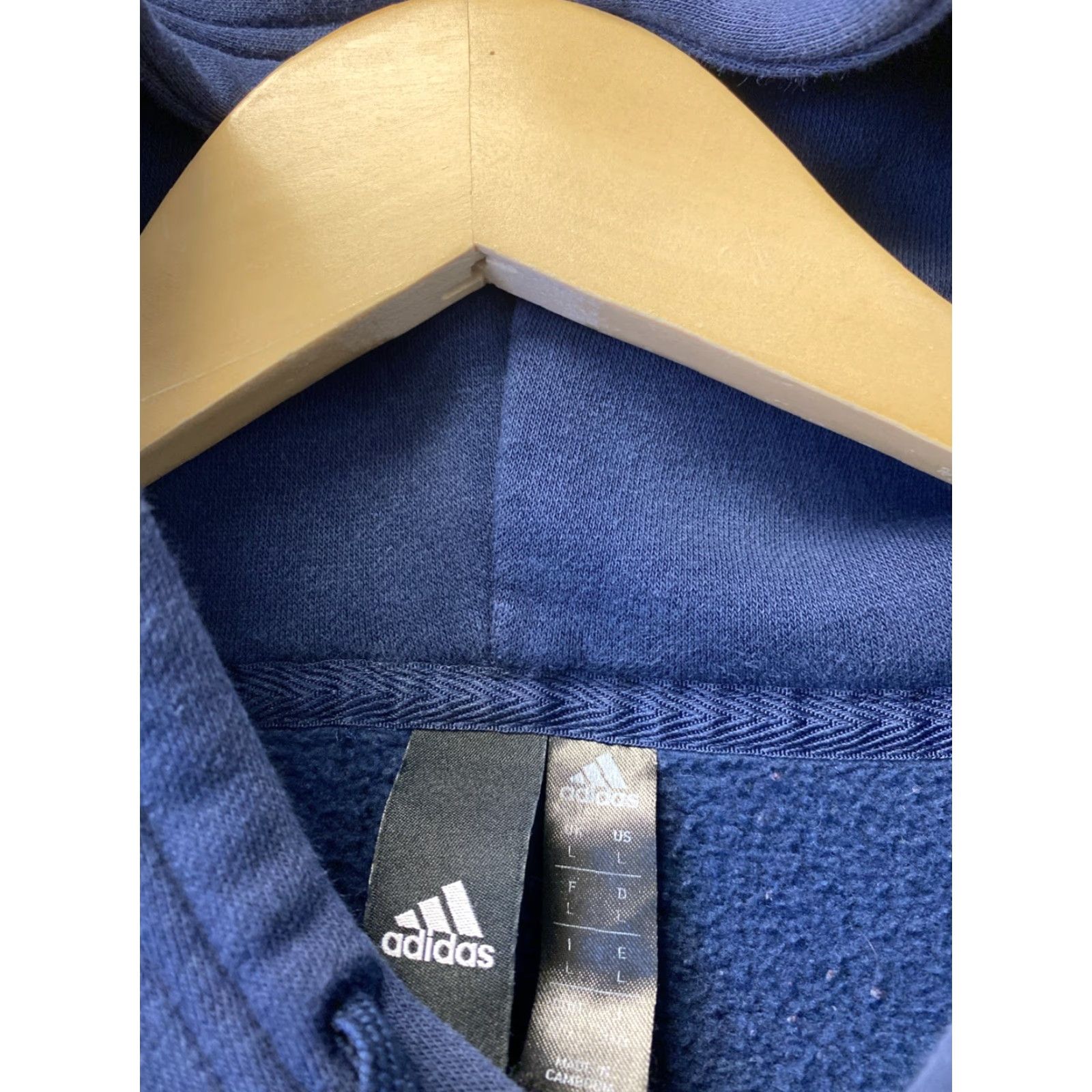 Adidas Adidas Men's Original Trefoil Pullover Hoodie L Blue Activewear Casual Streetwear Size US L / EU 52-54 / 3 - 3 Thumbnail