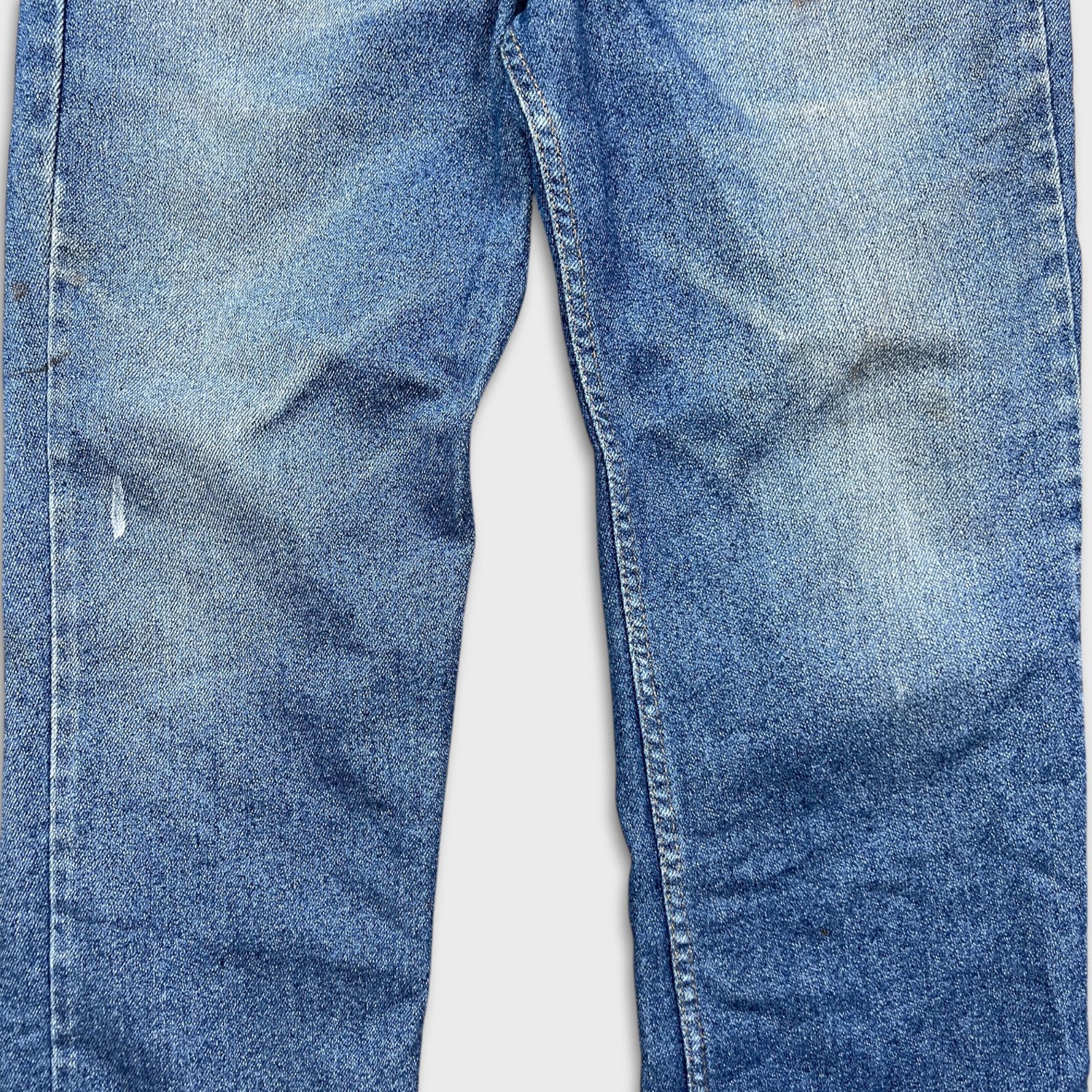 Levi's × Vintage Vintage 90s Levi's 505 34x30 White Tab Straight Relax Denim Size US 32 / EU 48 - 5 Thumbnail