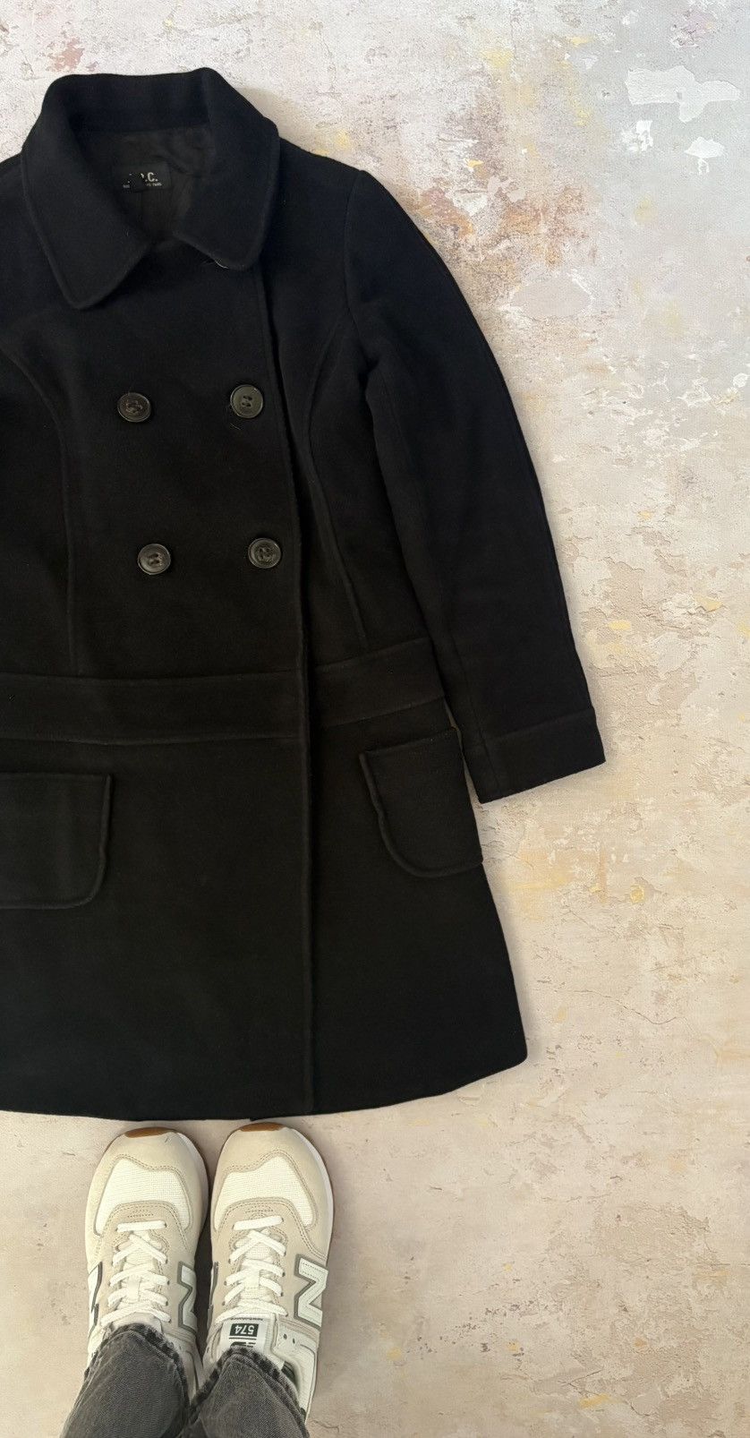 A.P.C. Luxury Elegant A.P.C. Paris Double brested wool coat Size S / US 4 / IT 40 - 9 Thumbnail