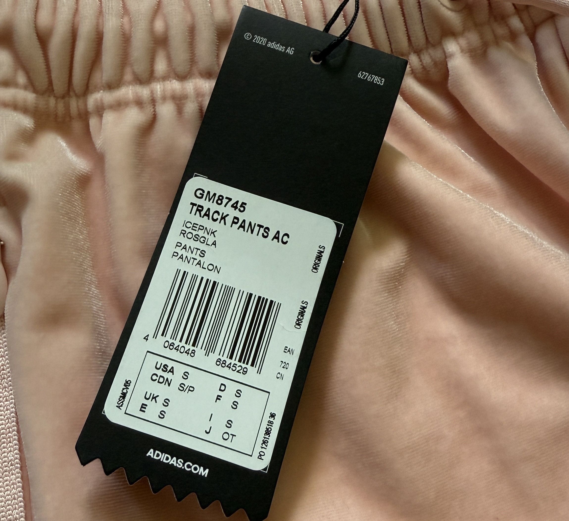 ANGEL CHEN × Adidas Adidas ADIDAS x ANGEL CHEN TRACK PANTS GM8745 Pink SIZE S Size 26" / US 2 / IT 38 - 4 Thumbnail
