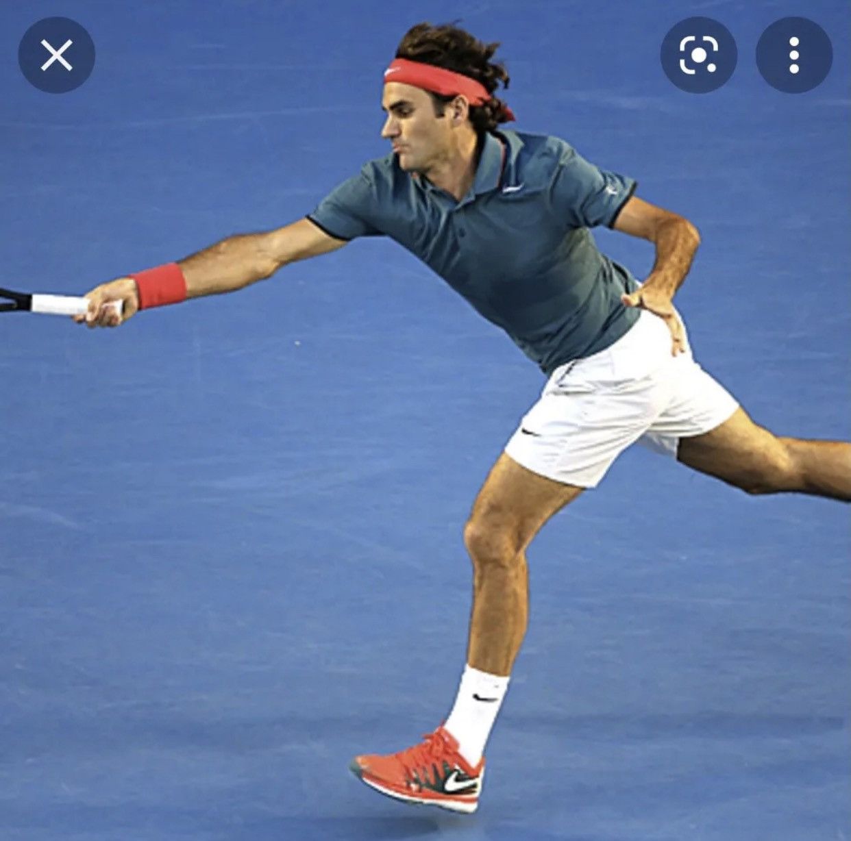 Nike Nike Roger Federer RF 2014 Australian Open Polo Tennis Shirt Size US S / EU 44-46 / 1 - 5 Thumbnail