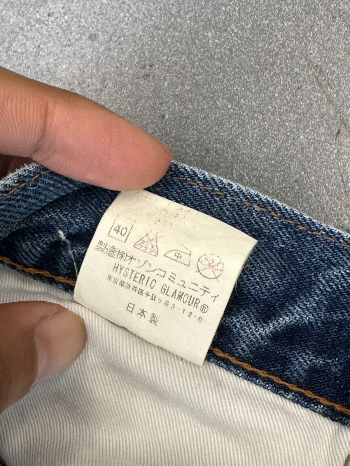 Hysteric Glamour Hysteric Glamour Denim Patchwork Pants Size US 26 / EU 42 - 5 Thumbnail