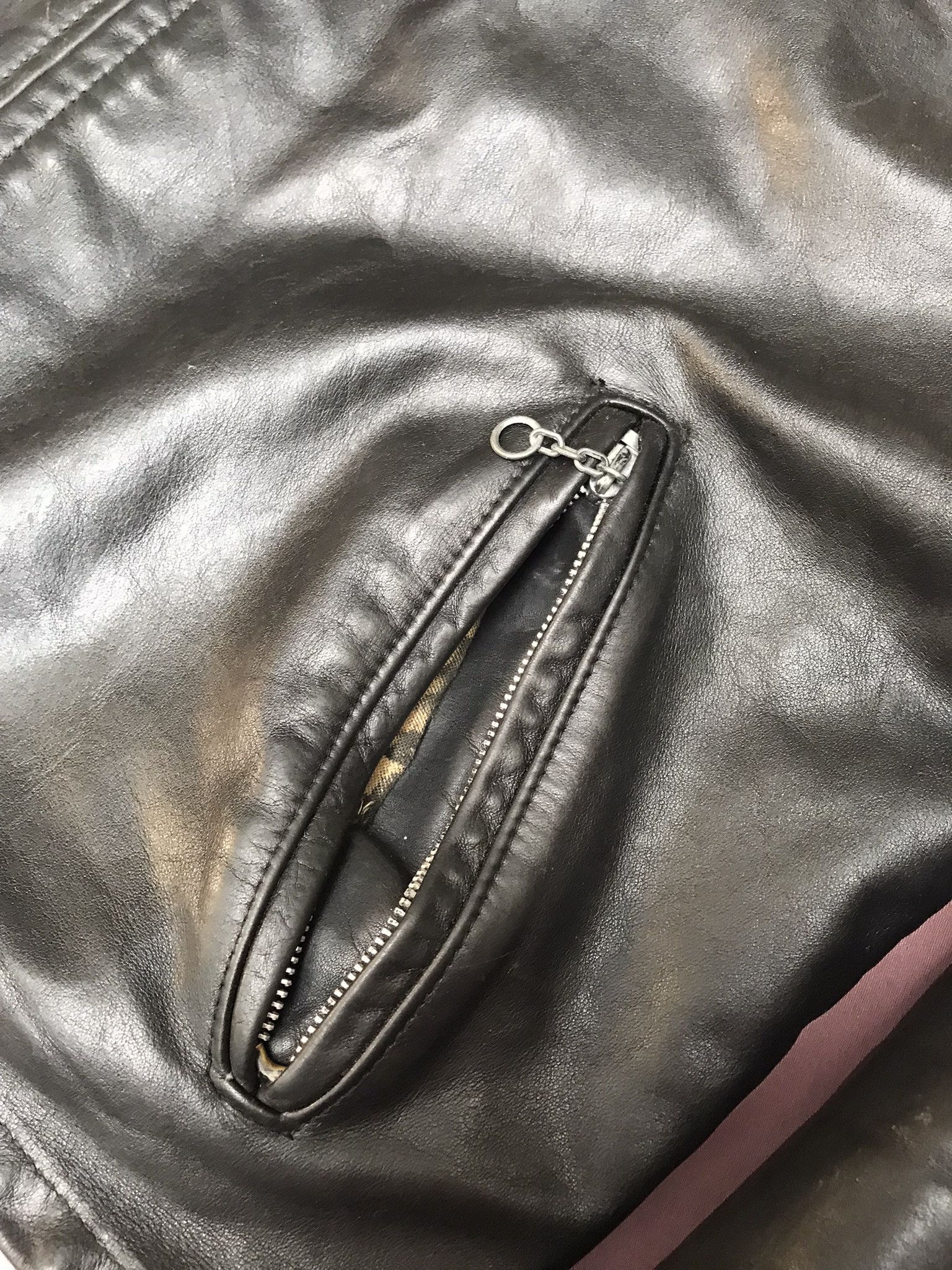 Schott SCHOTT NYC LEATHER CAFE RACER JACKET MADE IN USA Size US XL / EU 56 / 4 - 10 Thumbnail
