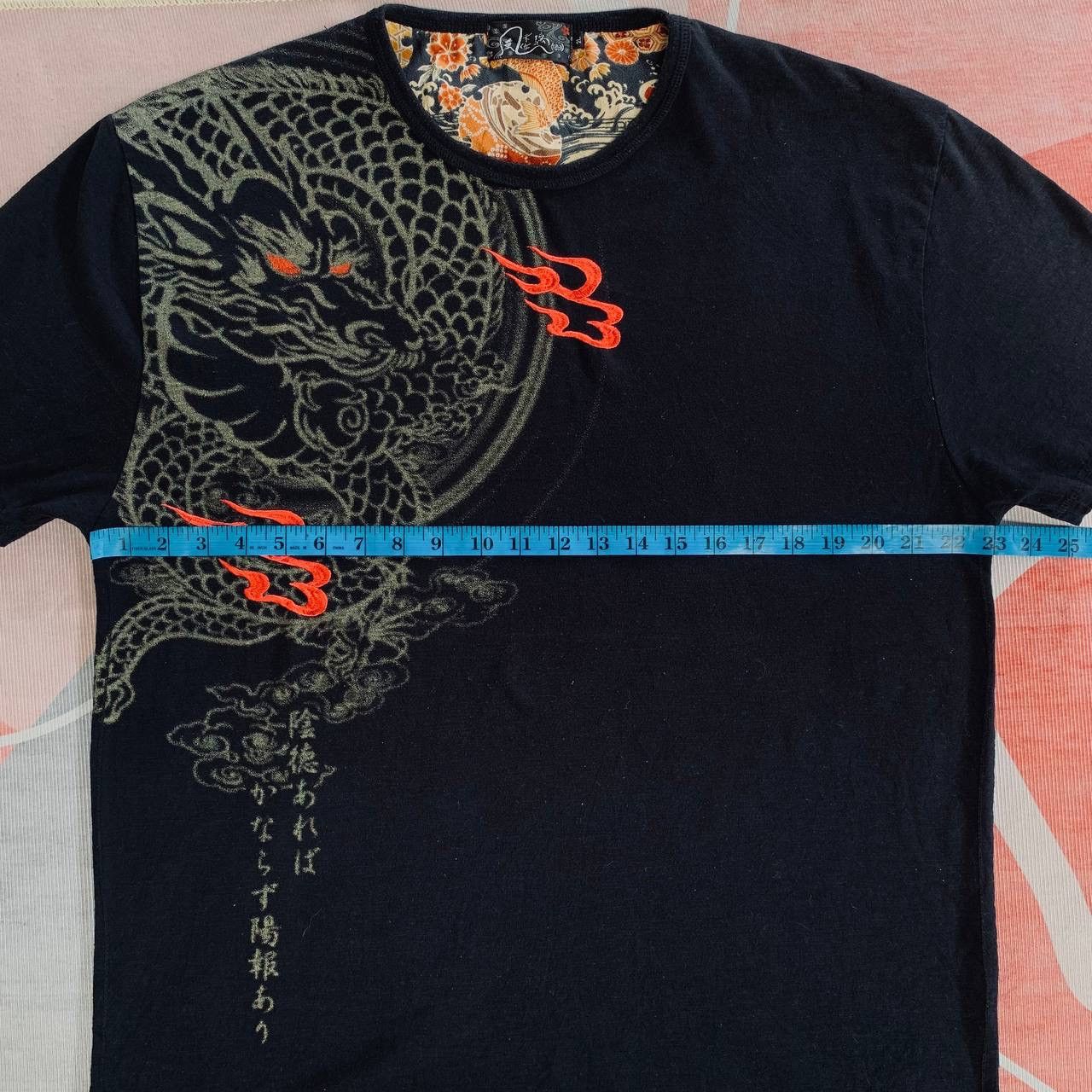 Karakuri Tamashii Rare Vintage Y2K Japan Dragon Harajuku Sukajan Tees Size US XL / EU 56 / 4 - 8 Thumbnail