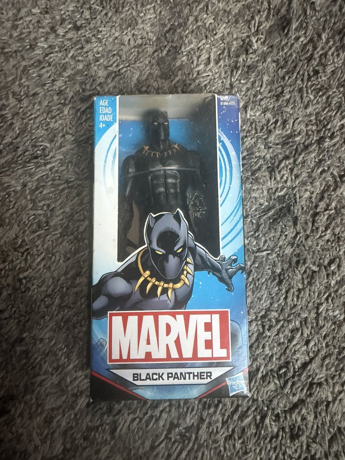 Marvel Comics 2016 Hasbro Marvel Black Panther Figure Size ONE SIZE - 1 Thumbnail