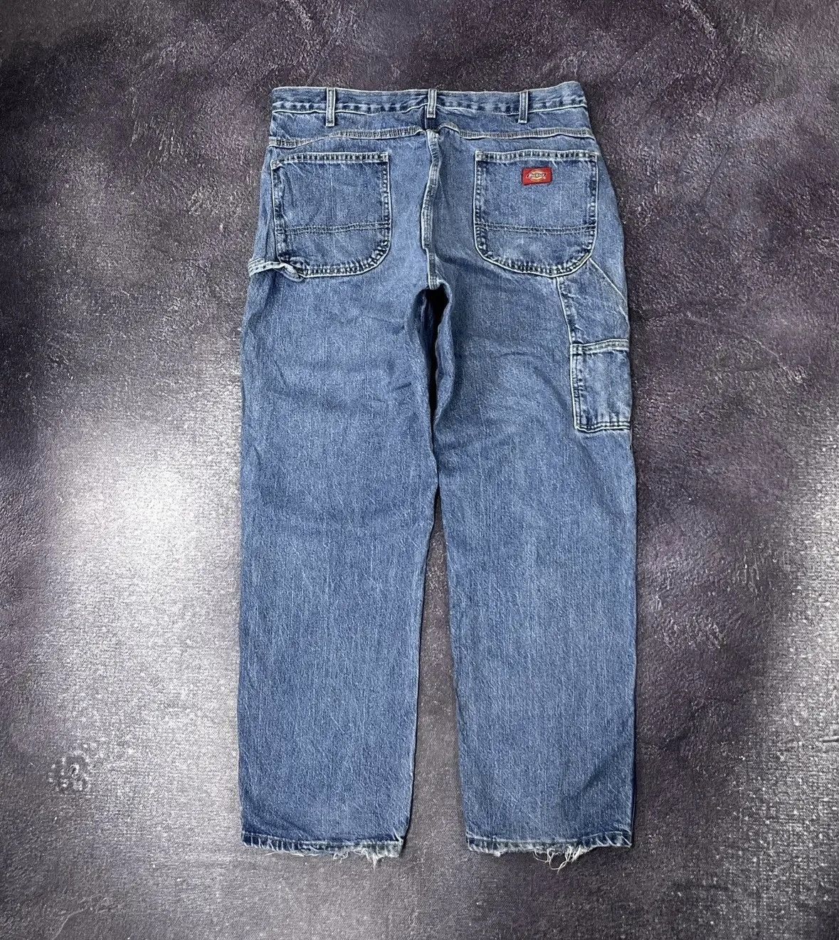 Dickies × Vintage Vintage Dickies Blue American Denim Work Hype Baggy Jeans Size US 38 / EU 54 - 1 Thumbnail