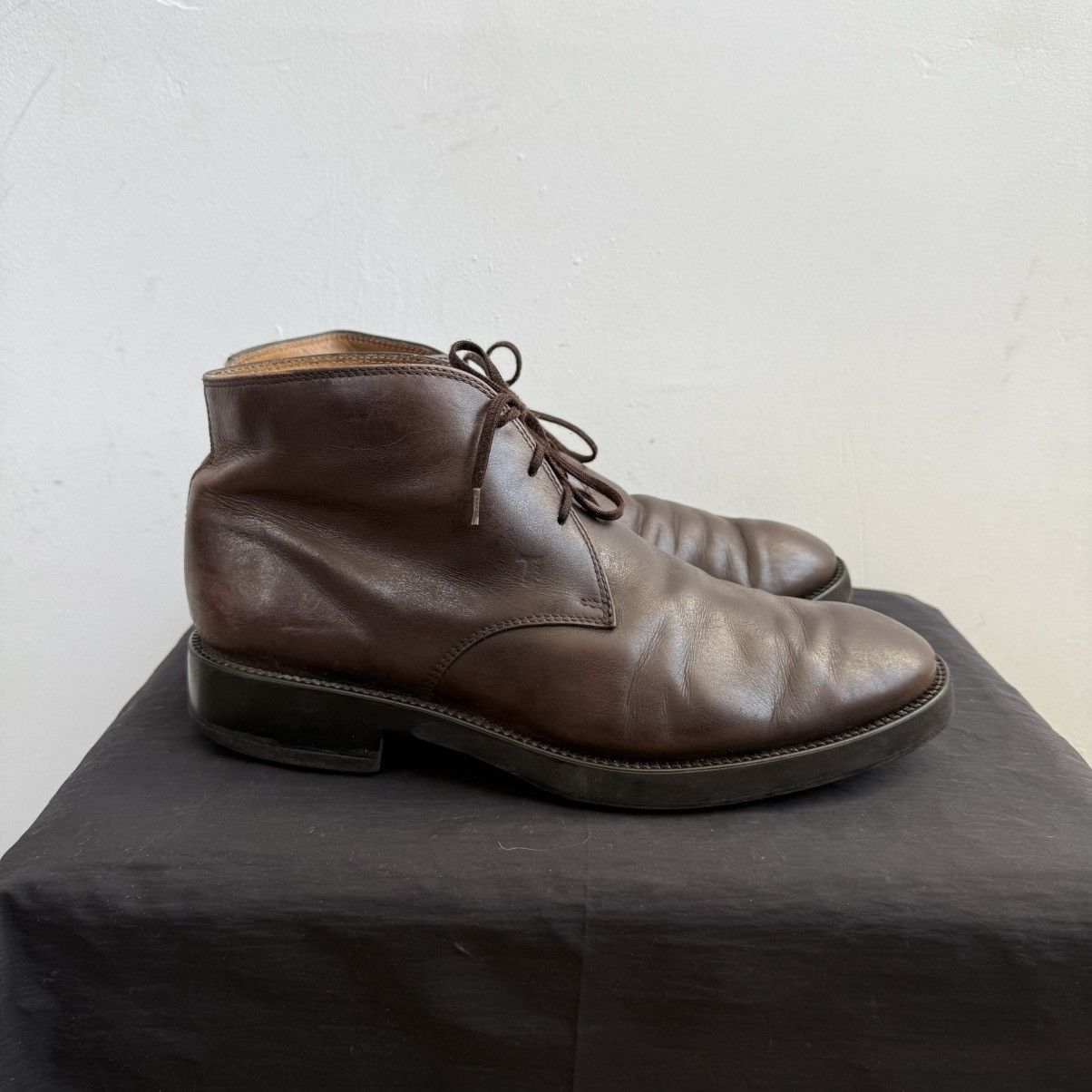 Tod's Tod’s leather Desert Boots uk 8 size 42-42.5 Size US 8.5 / EU 41-42 - 1 Thumbnail