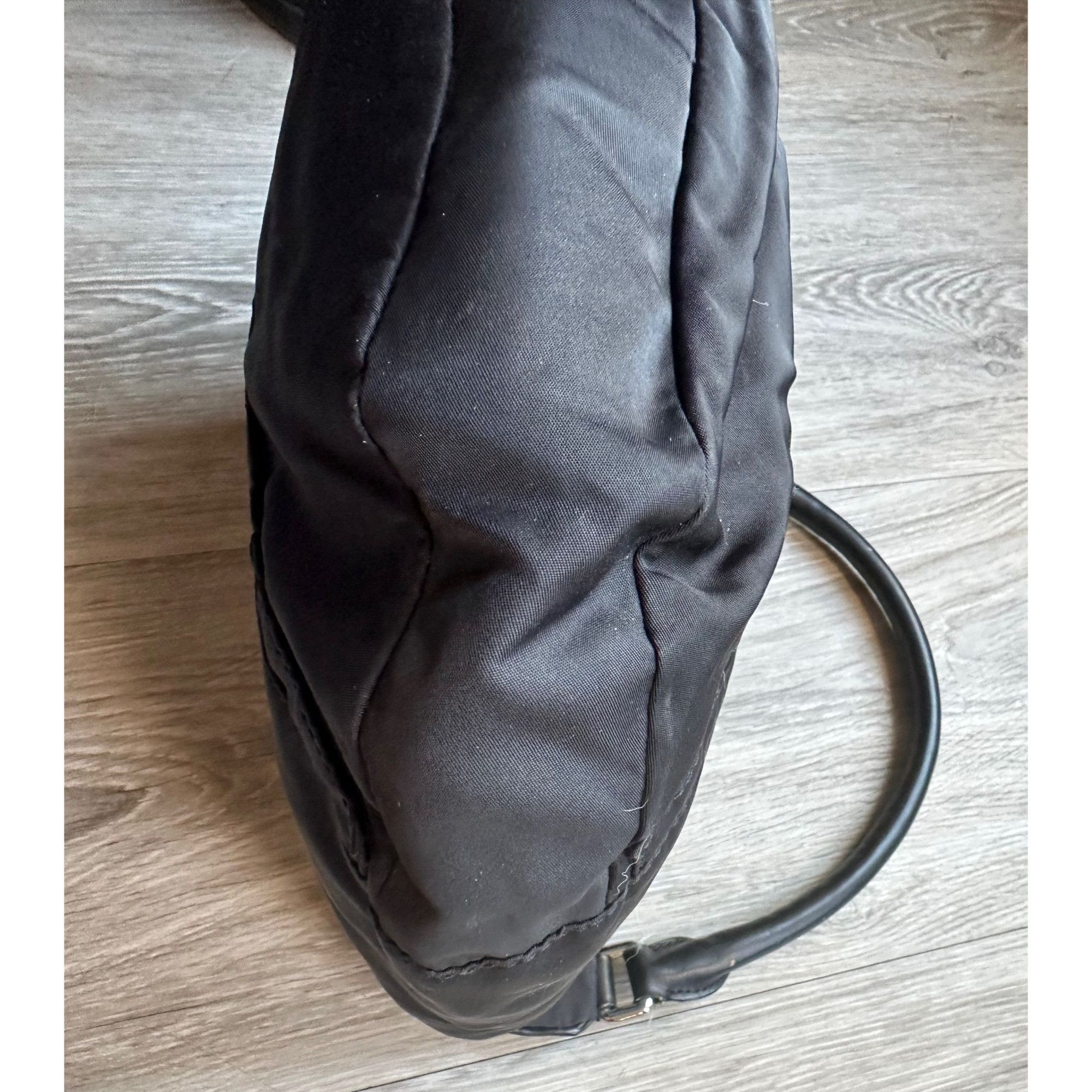 Marc by Marc Jacobs Marc by Marc Jacobs Black Nylon Tote with Leather Handle an Size ONE SIZE - 5 Thumbnail
