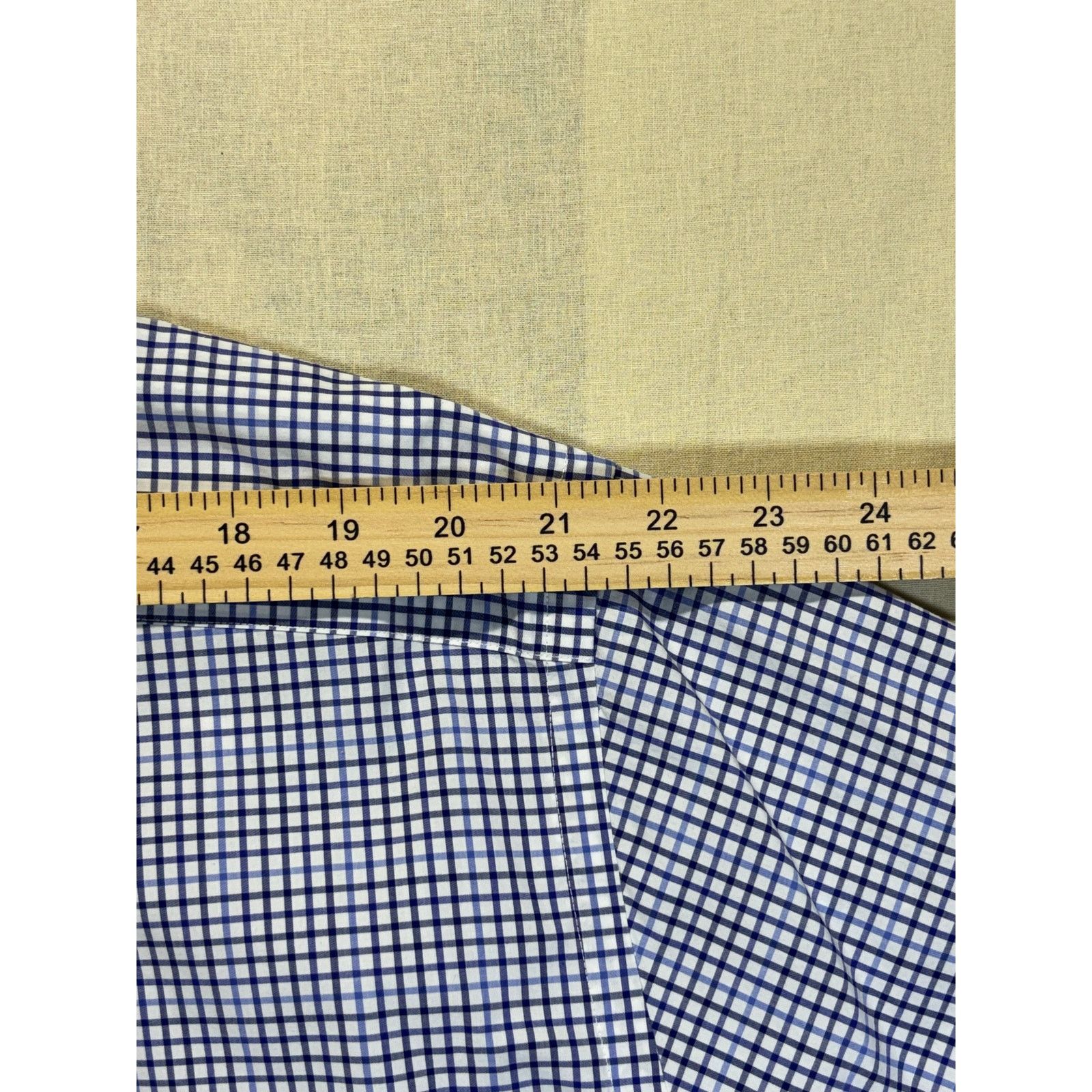 Polo Ralph Lauren Ralph Lauren Men’s 2XB Blue Plaid Short Sleeve Button Down Size US XXL / EU 58 / 5 - 6 Thumbnail