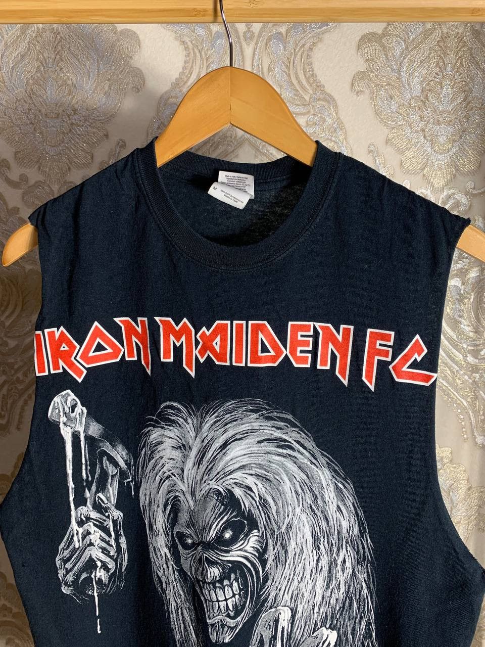 Band Tees VERY RARE IRON MAIDEN MONSTER WORLD TOUR ROCK T-SHIRT 90s Size US M / EU 48-50 / 2 - 2 Thumbnail