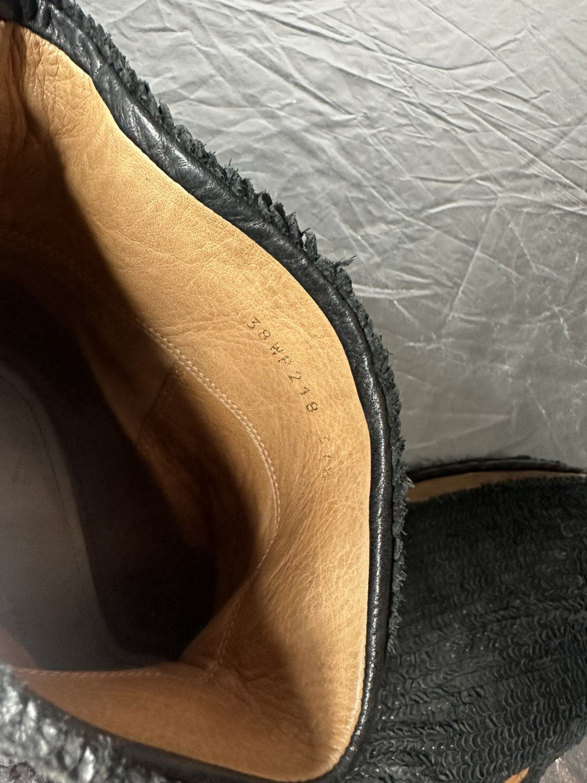 Maison Margiela Unique leather boots Size US 8 / IT 38 - 10 Thumbnail
