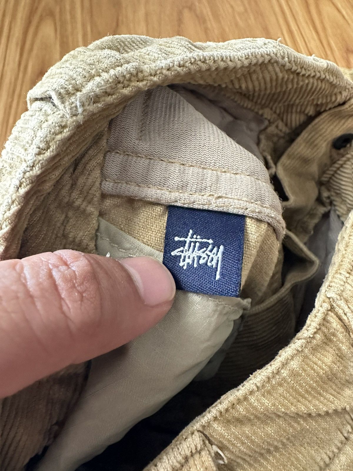 Stussy 1990-Stüssy 3D Cargos Made in China Corduroys Cargo Pant Size US 29 - 7 Thumbnail